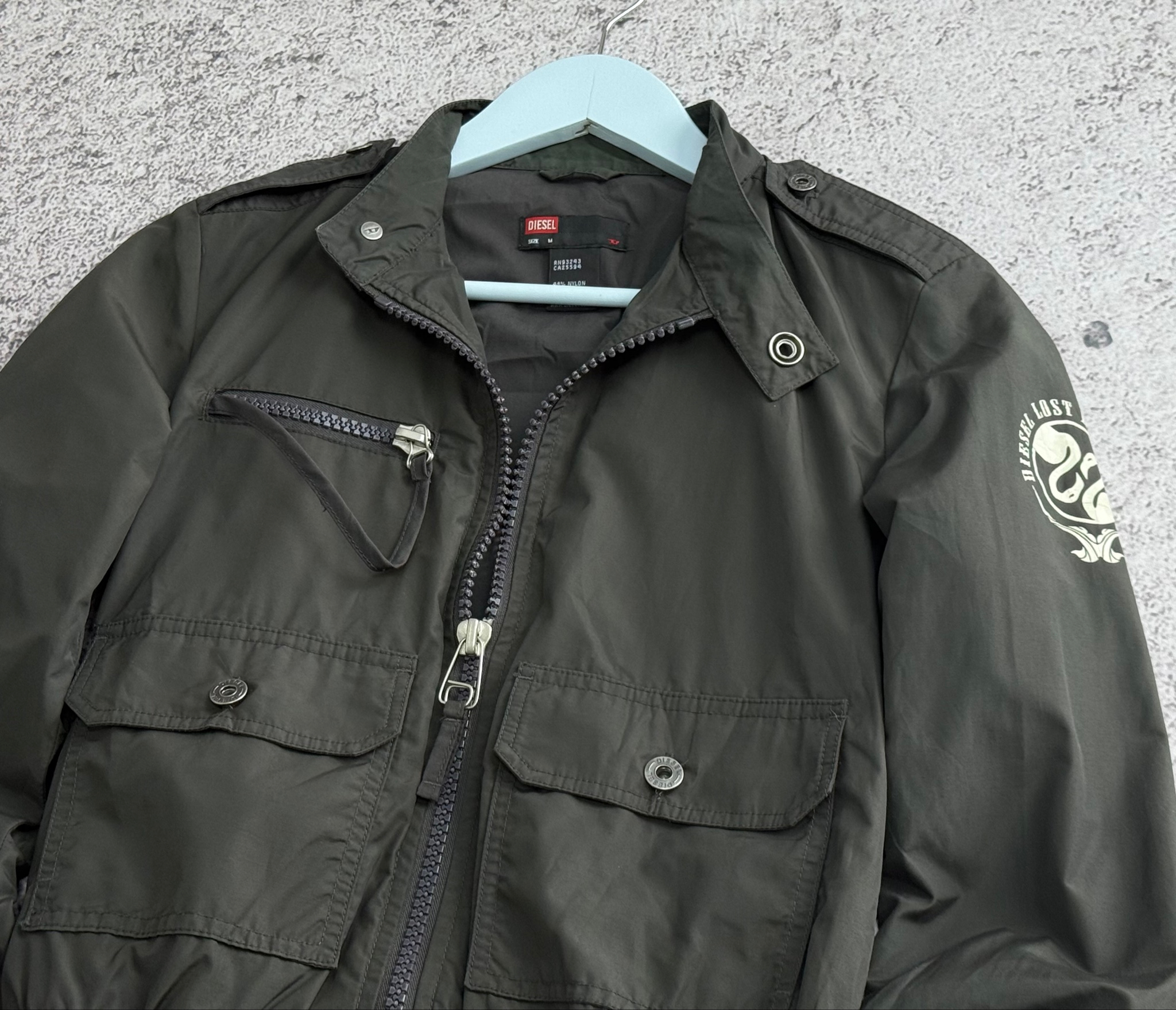 Diesel Vintage Archive Khaki Jacket, миниатюра 5