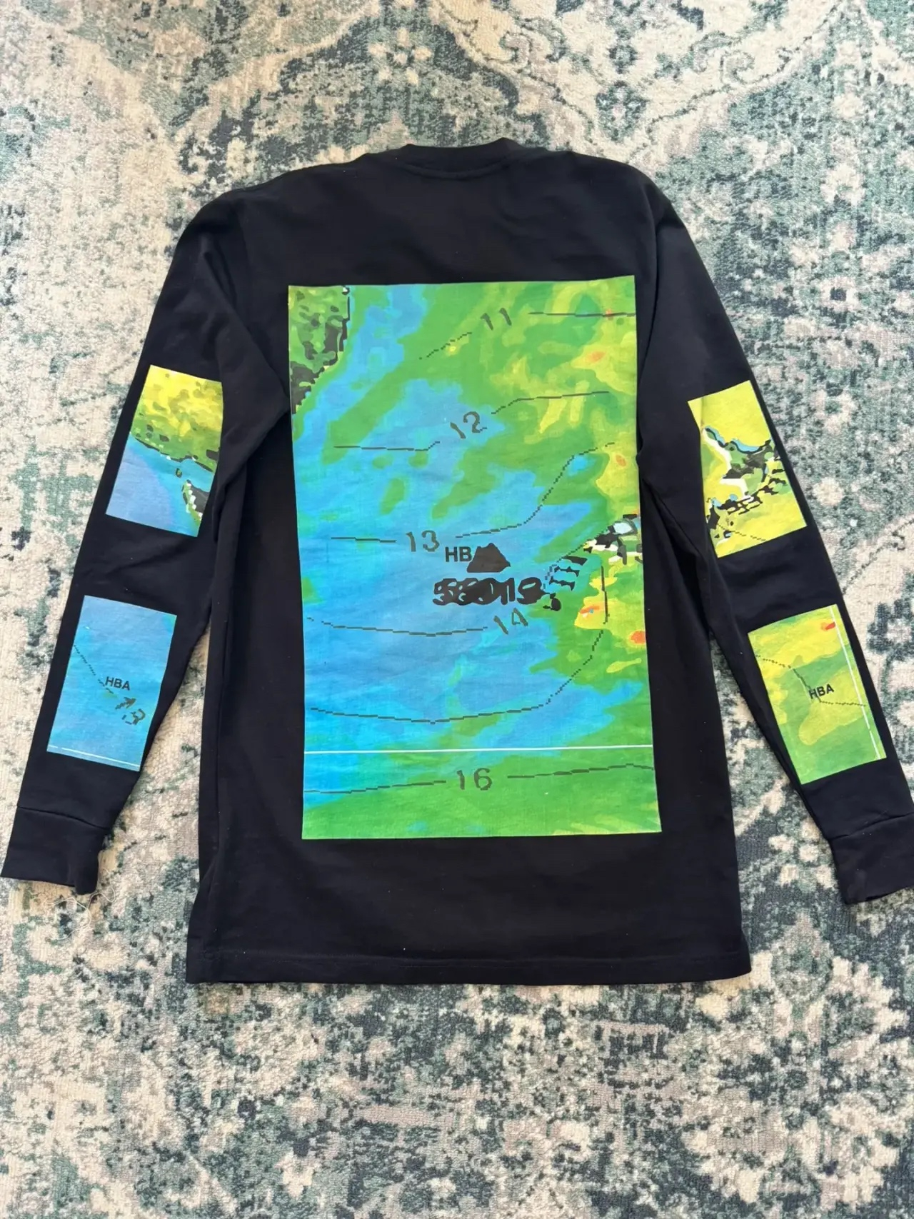 Hood by Air Thermal map, миниатюра 2