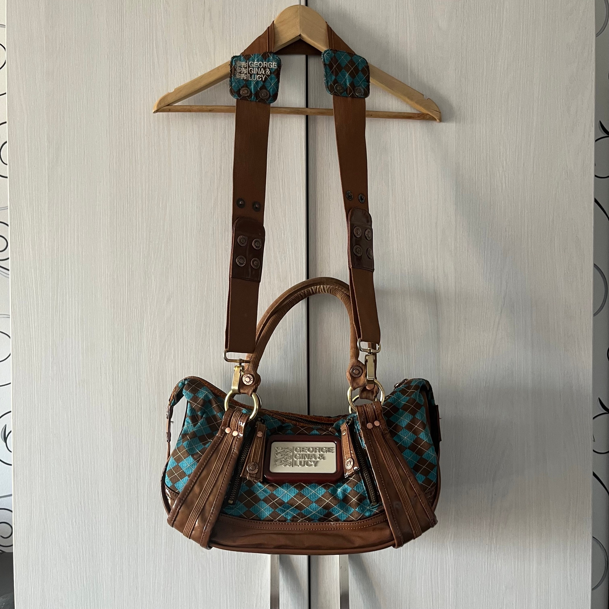 George gina lucy Argyle print, миниатюра 1