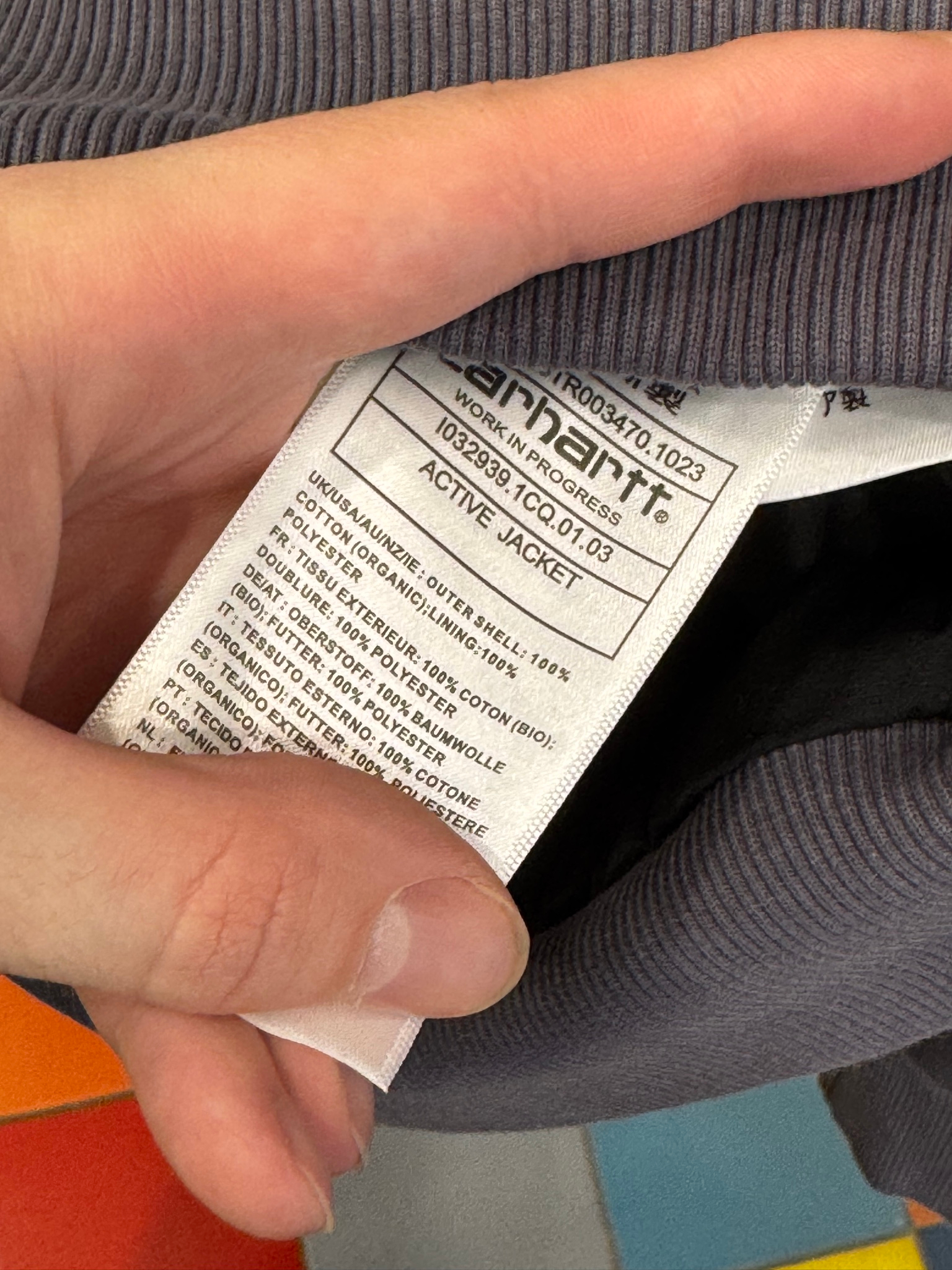 Carhartt Acite Jacket Zeus Rigid, миниатюра 6