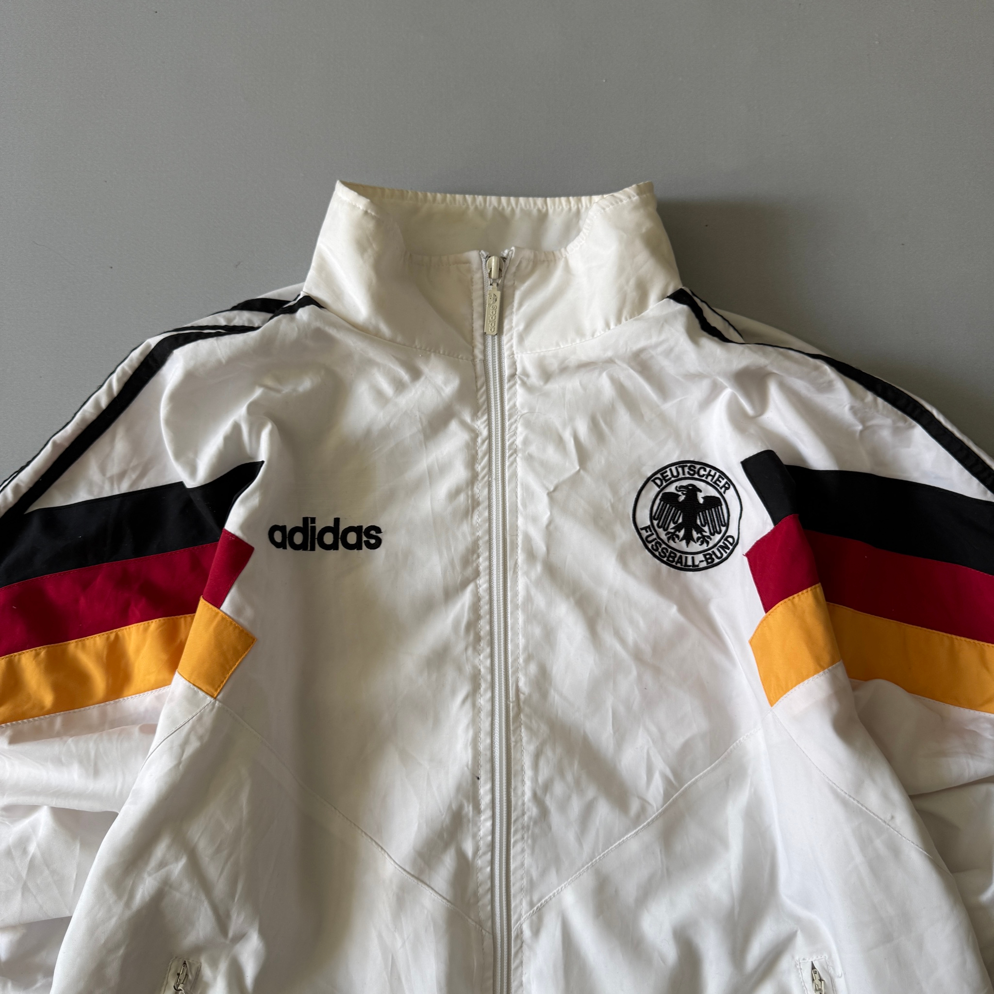 Adidas Rare 1990s Vintage Deutschland Football Jacket, миниатюра 4