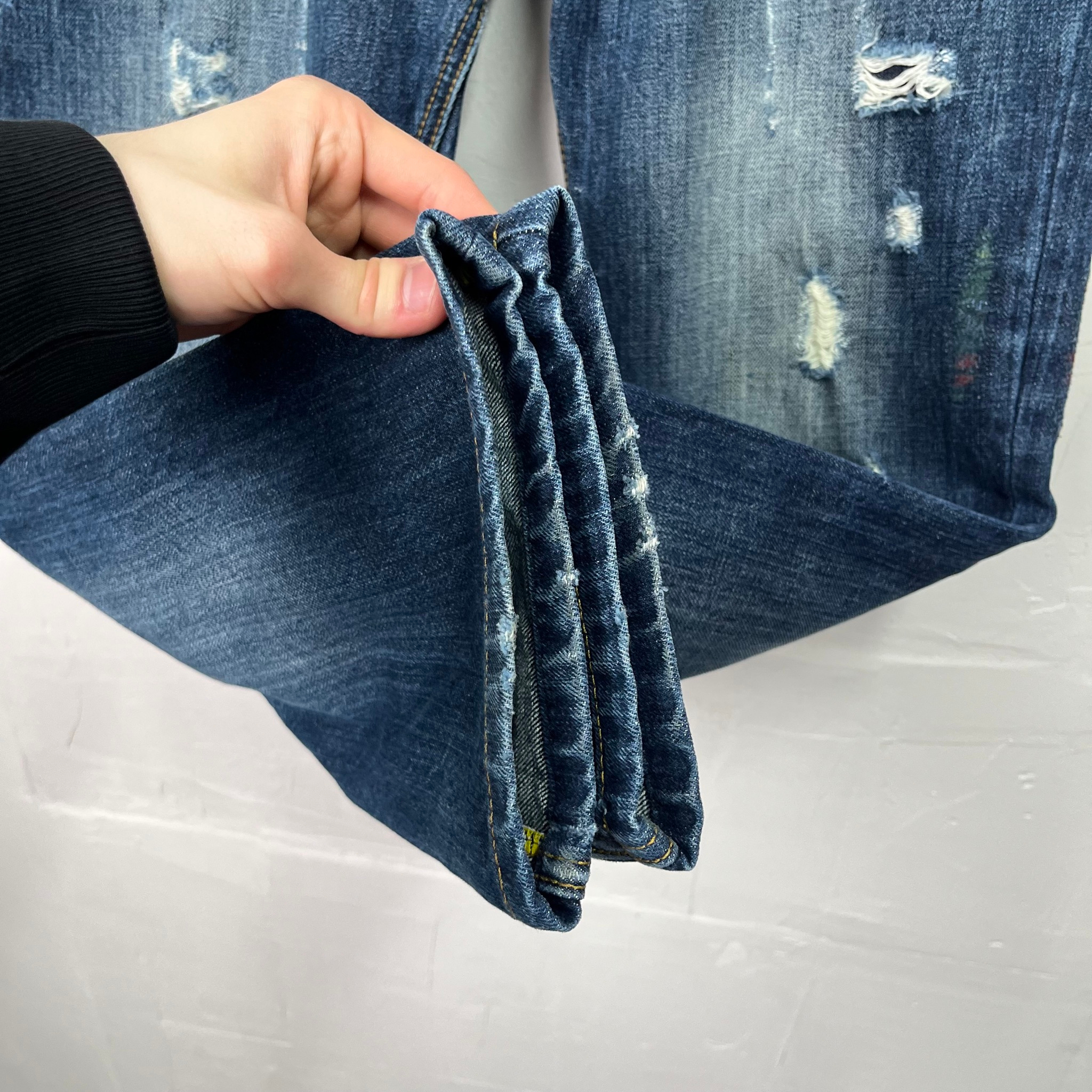 Dolce & Gabbana Distressed Patchwork Jeans, миниатюра 9