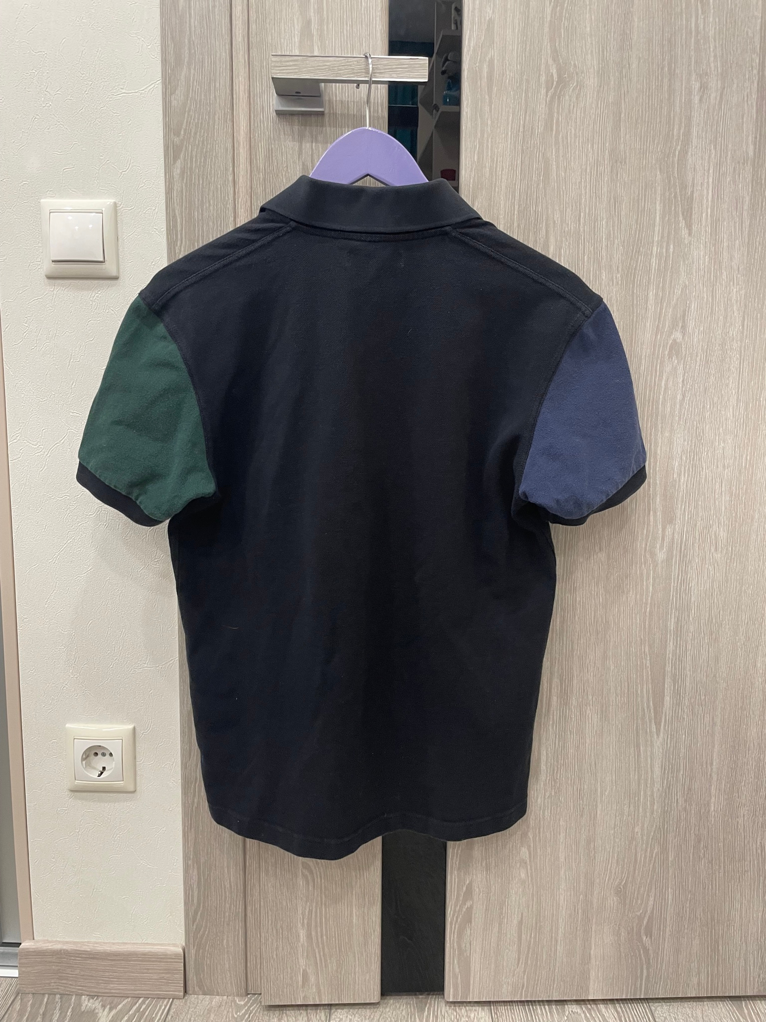 Comme des Garcons x Fred Perry Homme deux colour block double logo poli, миниатюра 2