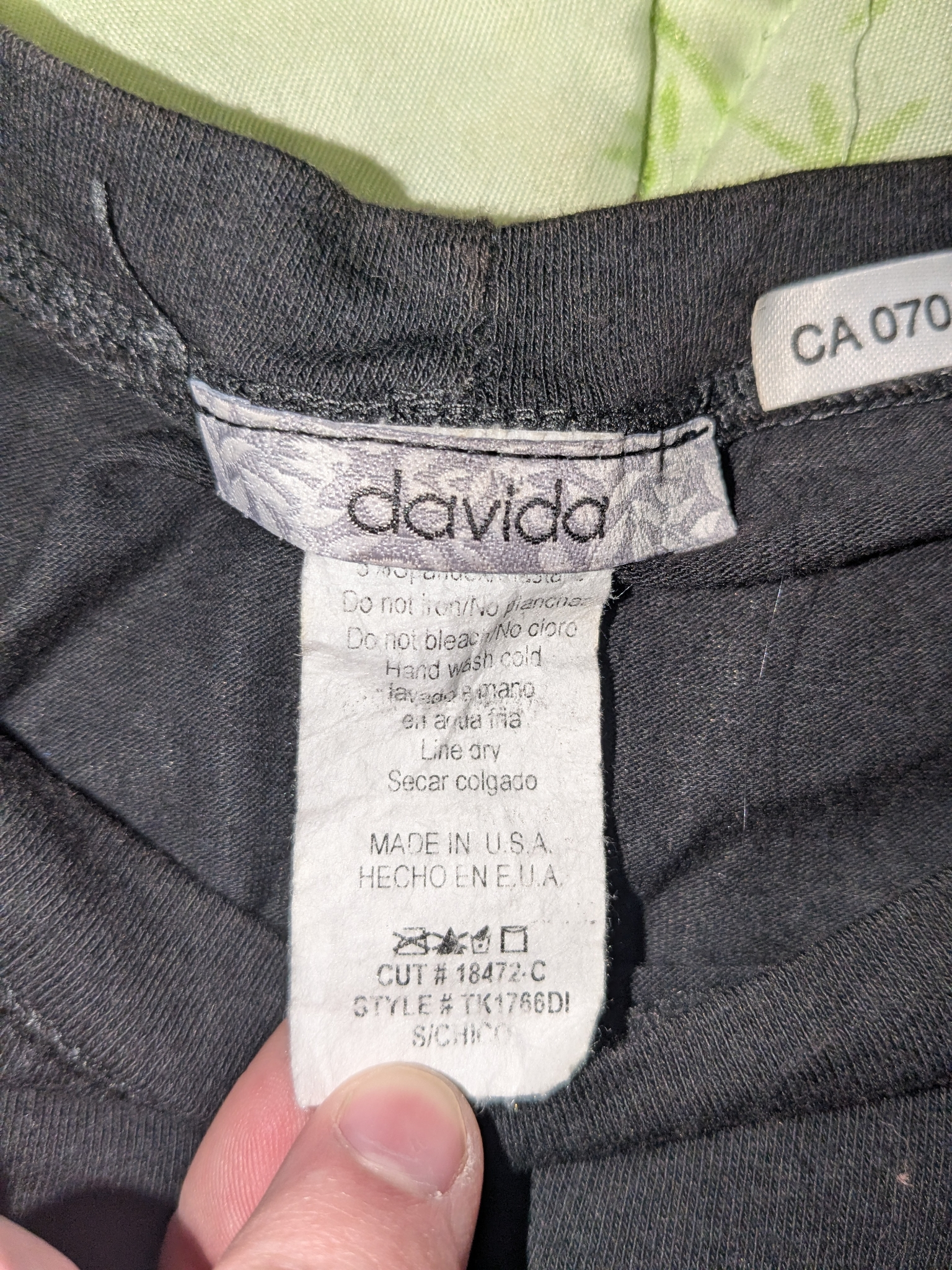 Davidá Vintage Skull T-shirt, миниатюра 3