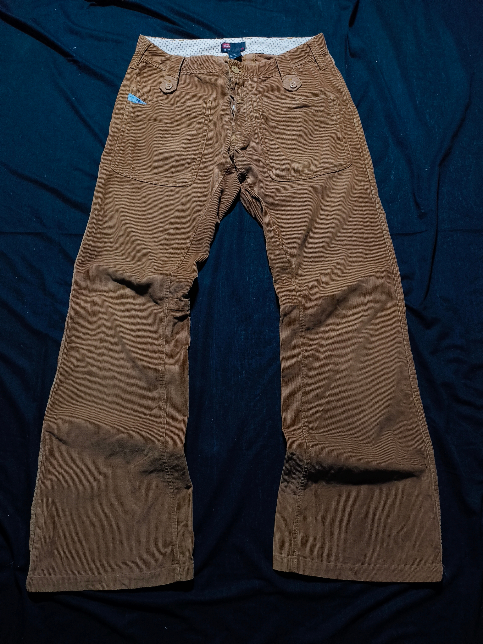 Diesel Flared cyrillic pants, миниатюра 1