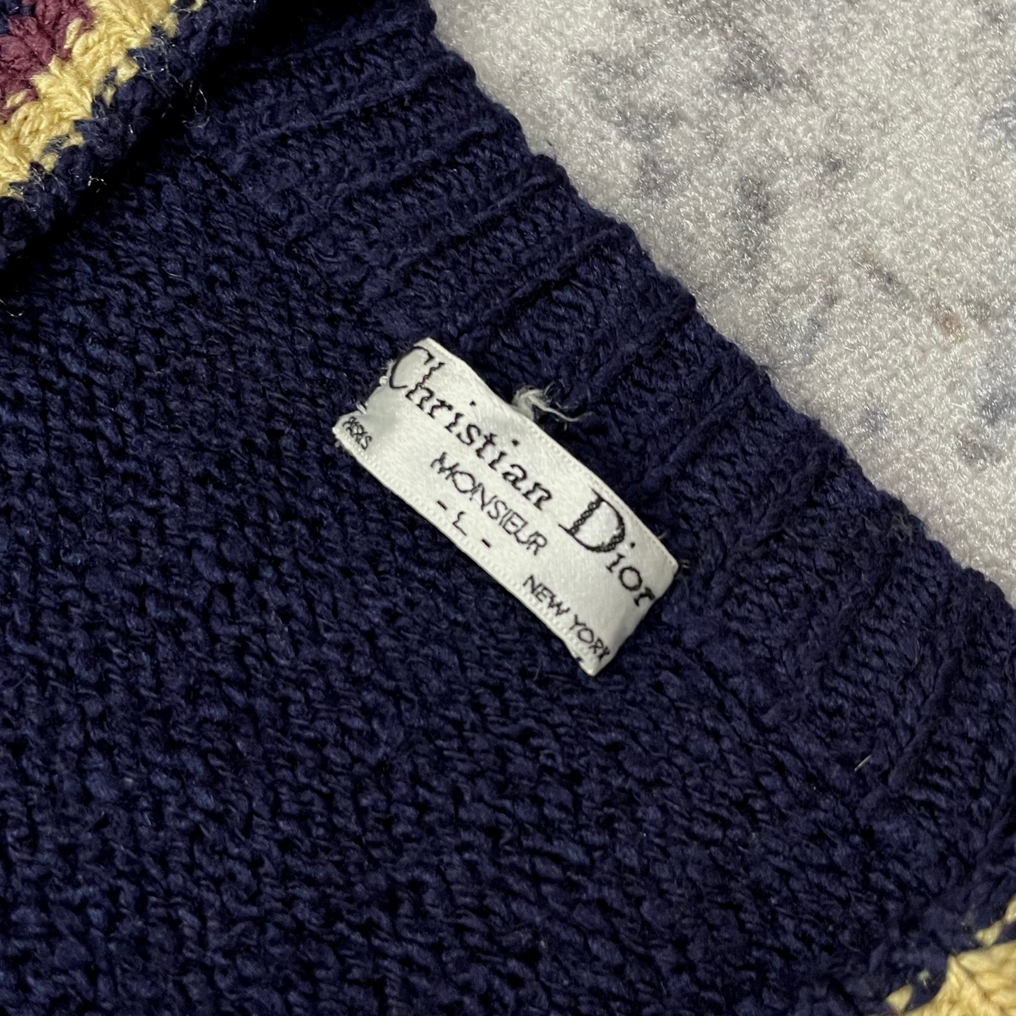 Christian Dior Knitted Wool Sweater, миниатюра 3