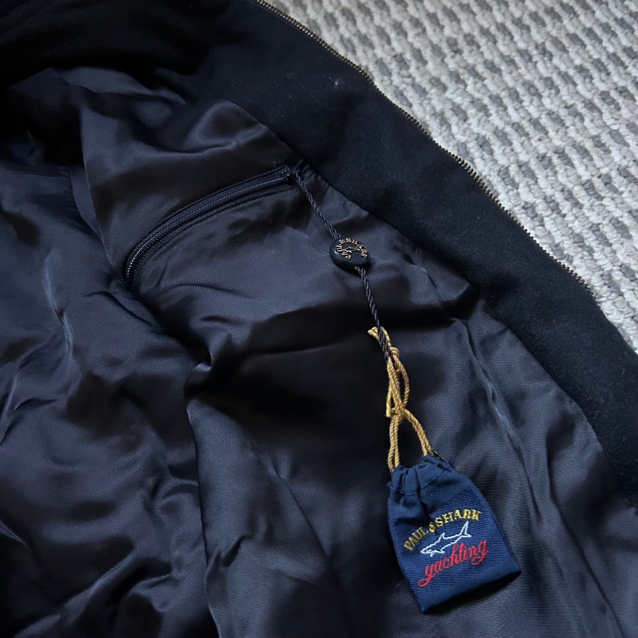 Paul & Shark Wool Bomber Made in Italy Vintage, миниатюра 6