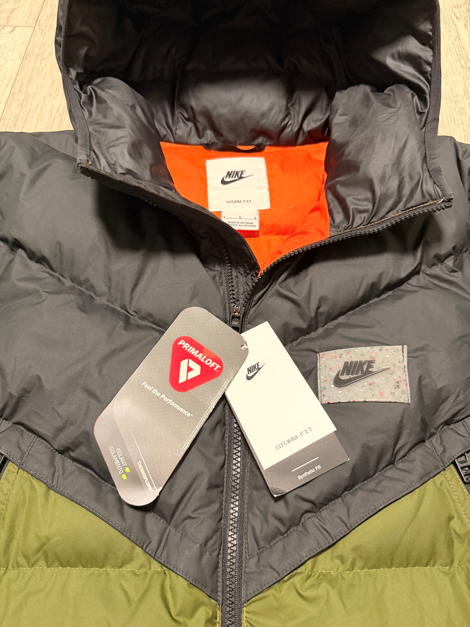 Nike NSW Storm-Fit Windrunner Green, миниатюра 9