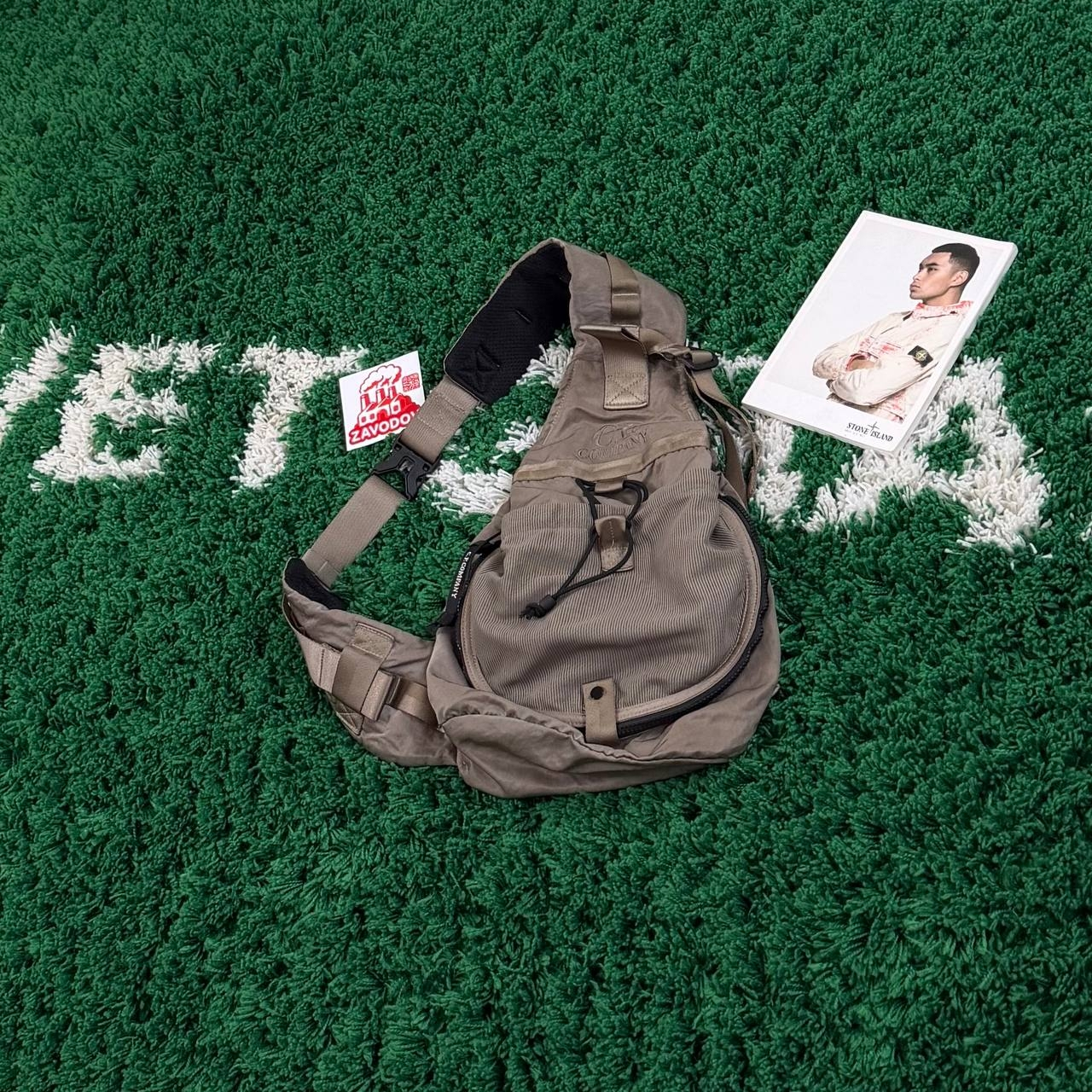 C.P. Company Nylon Bag Sandy, миниатюра 1