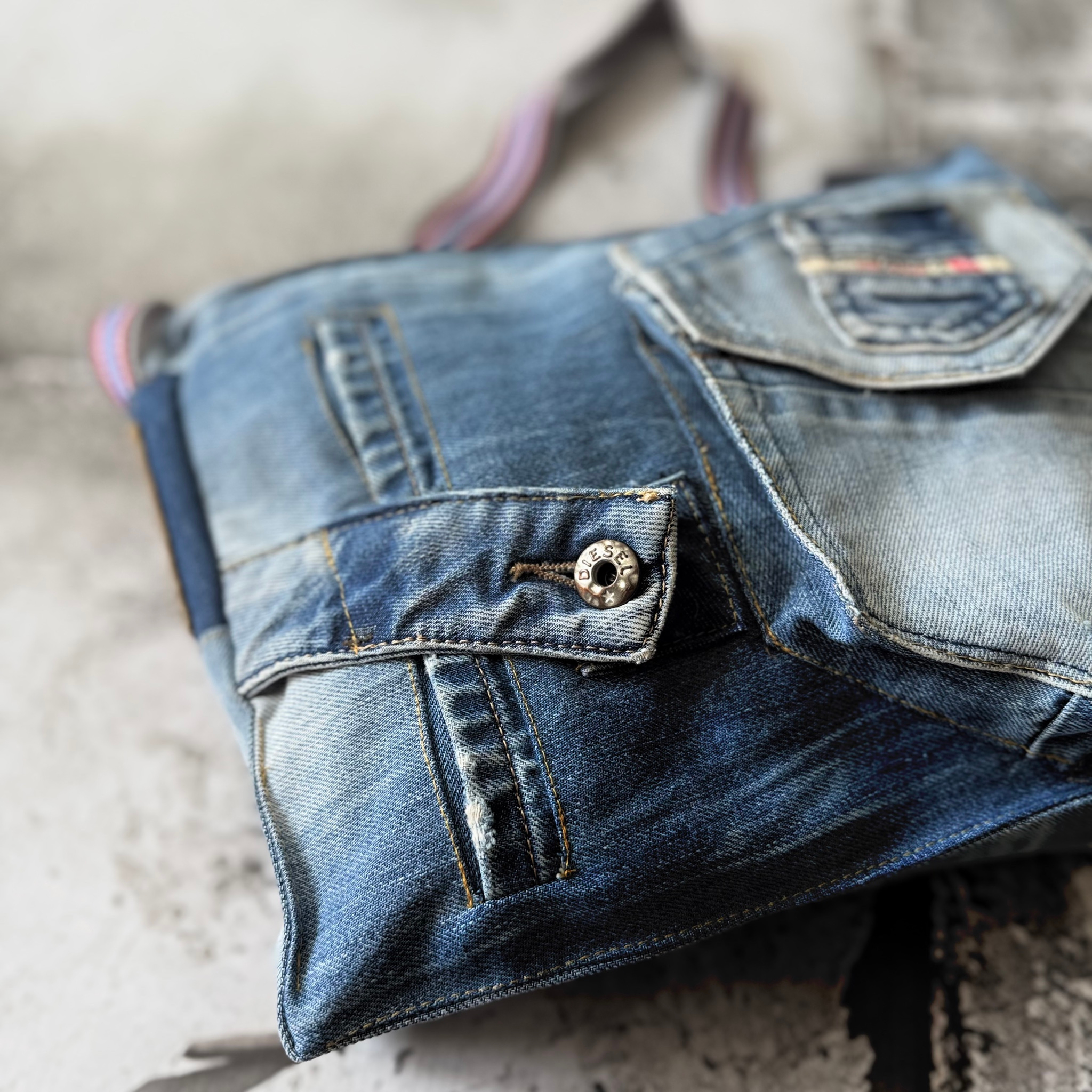 Diesel 2000s Vintage Upcycled Bag, миниатюра 4