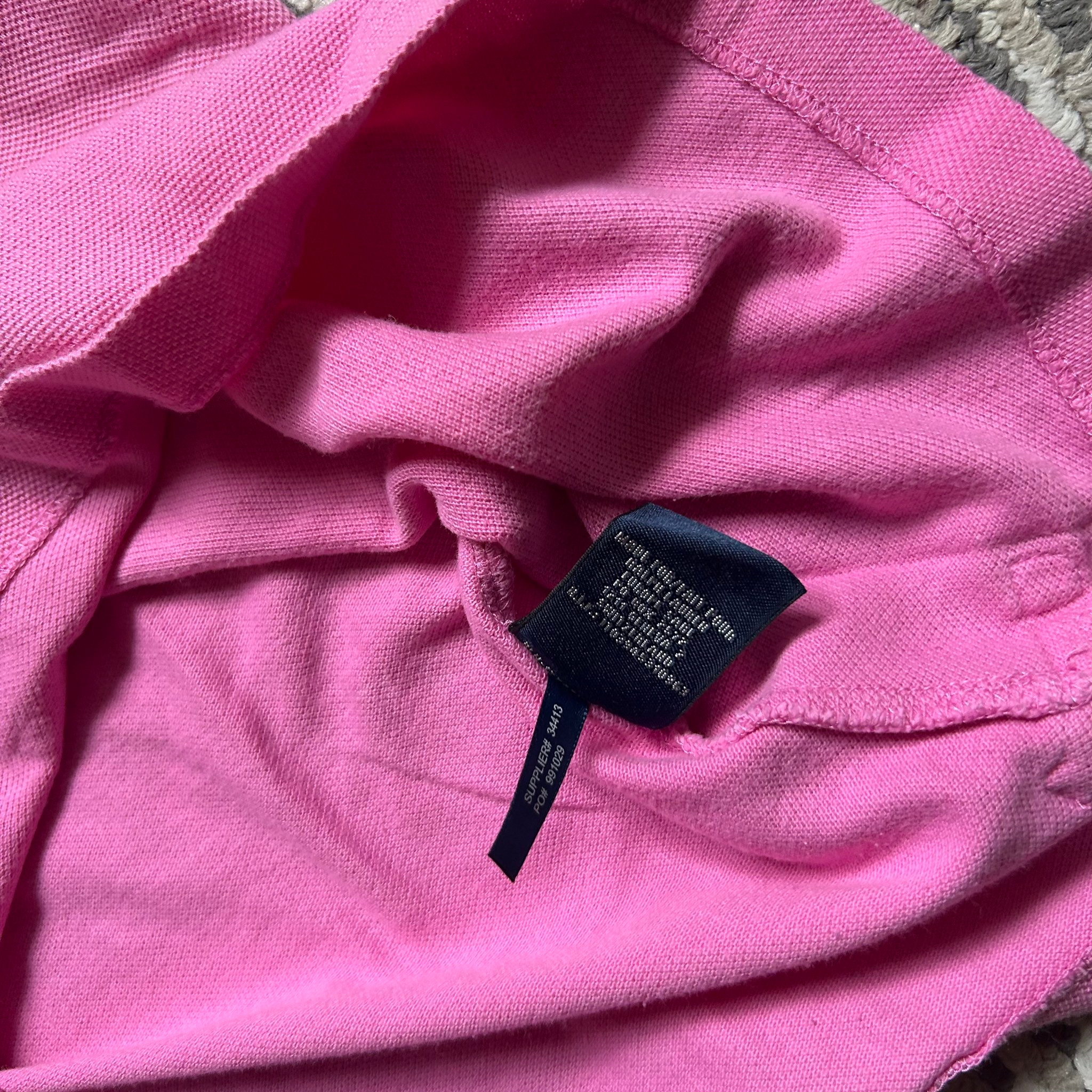 Polo Ralph Lauren Vintage Pink Big Logo Chief Keef Tee, миниатюра 4