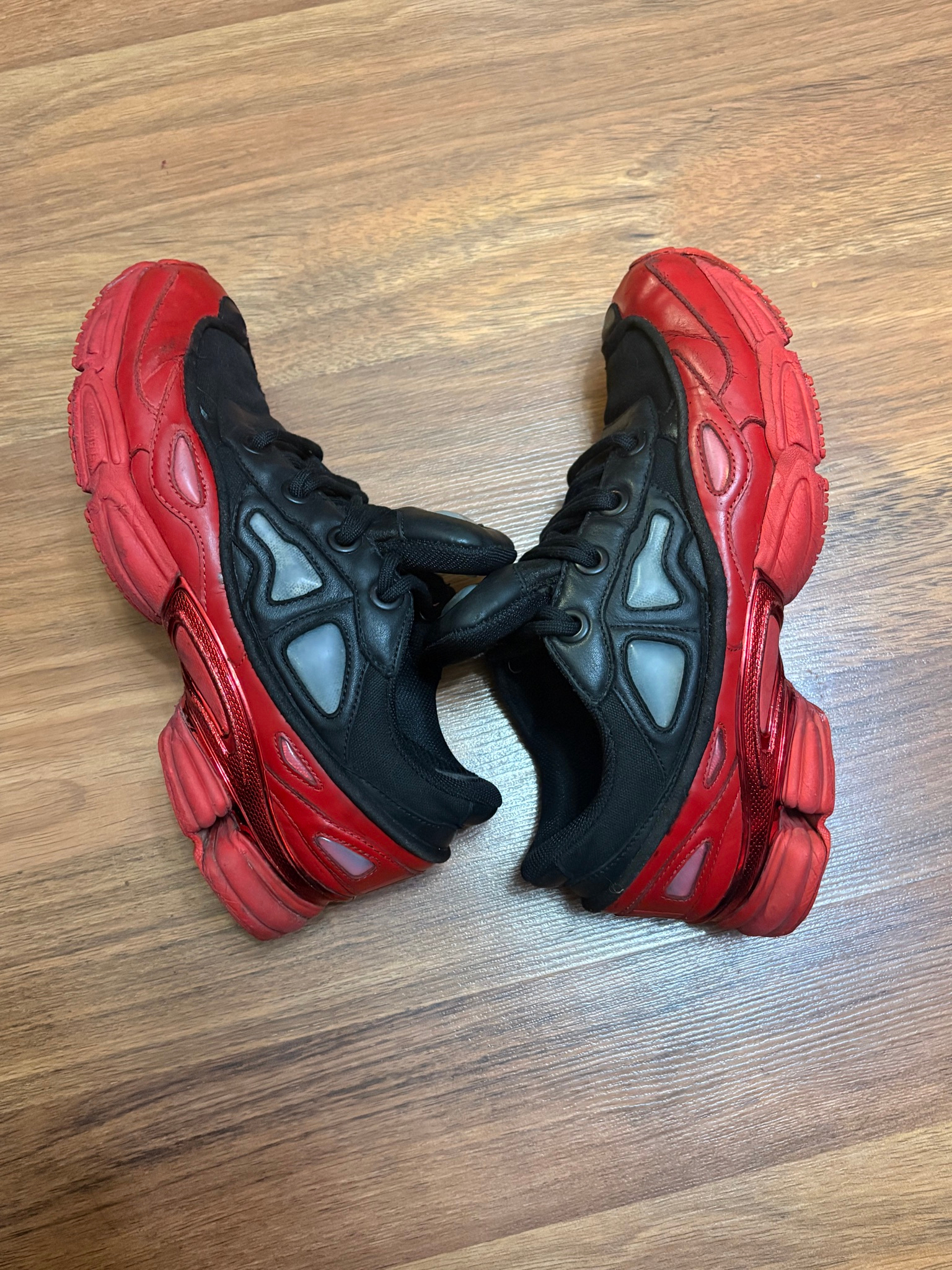Adidas x Raf Simons Ozweego 3 scarlet, миниатюра 3