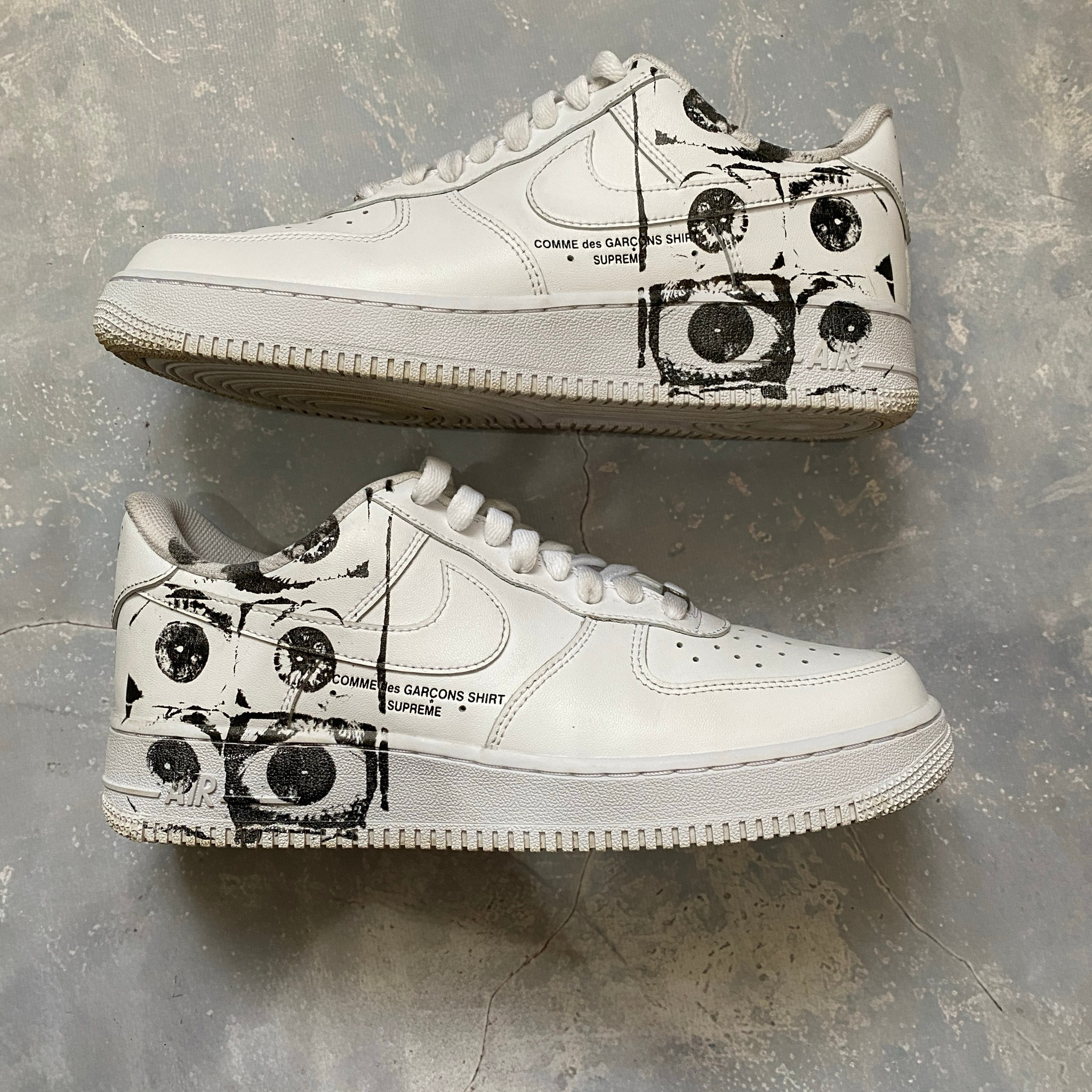Nike х Supreme x CDG Air Force 1 Low, миниатюра 1