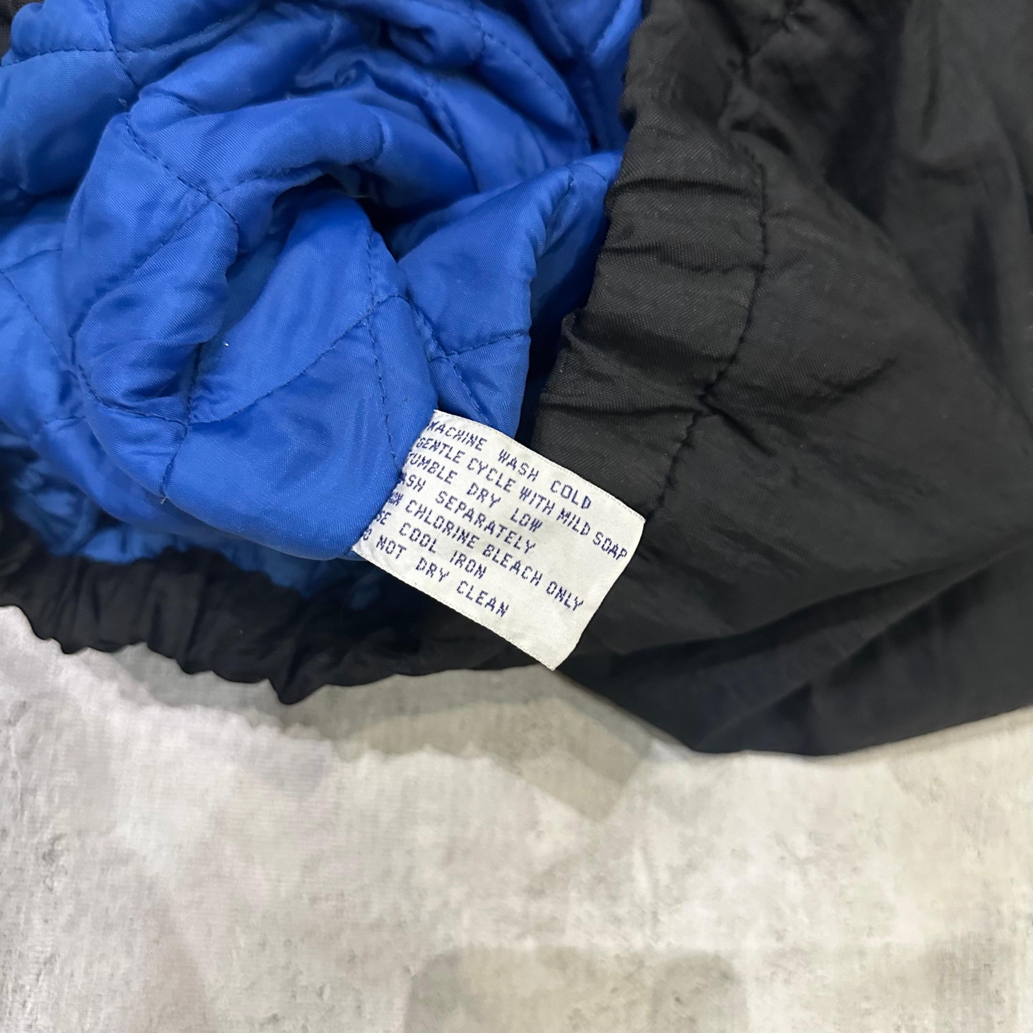 Starter Orlando Magic half zip windbreaker/puffer jacket 90s, миниатюра 6