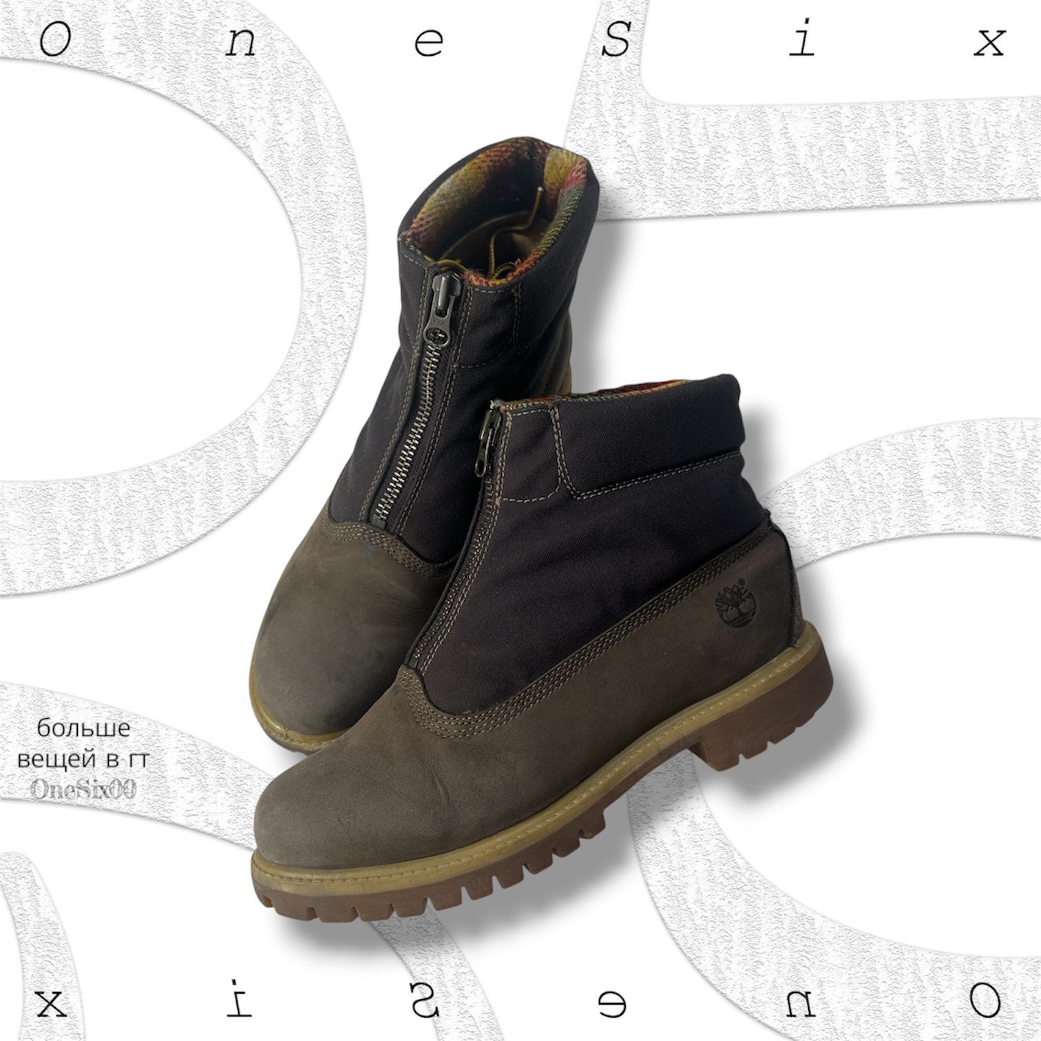 Timberland x Woolrich Zip fur boots, миниатюра 1