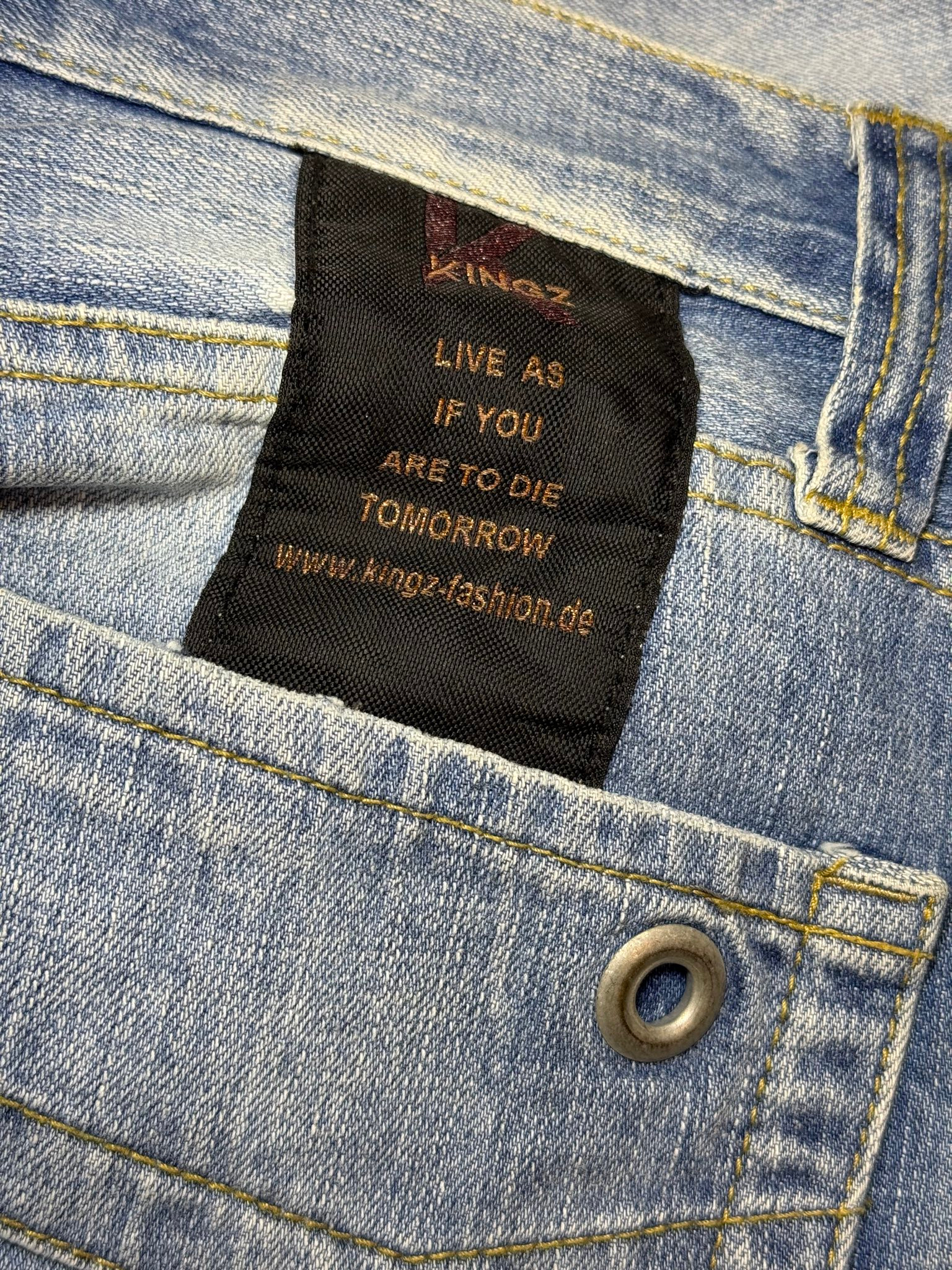 Kingz Studded jeans, миниатюра 3