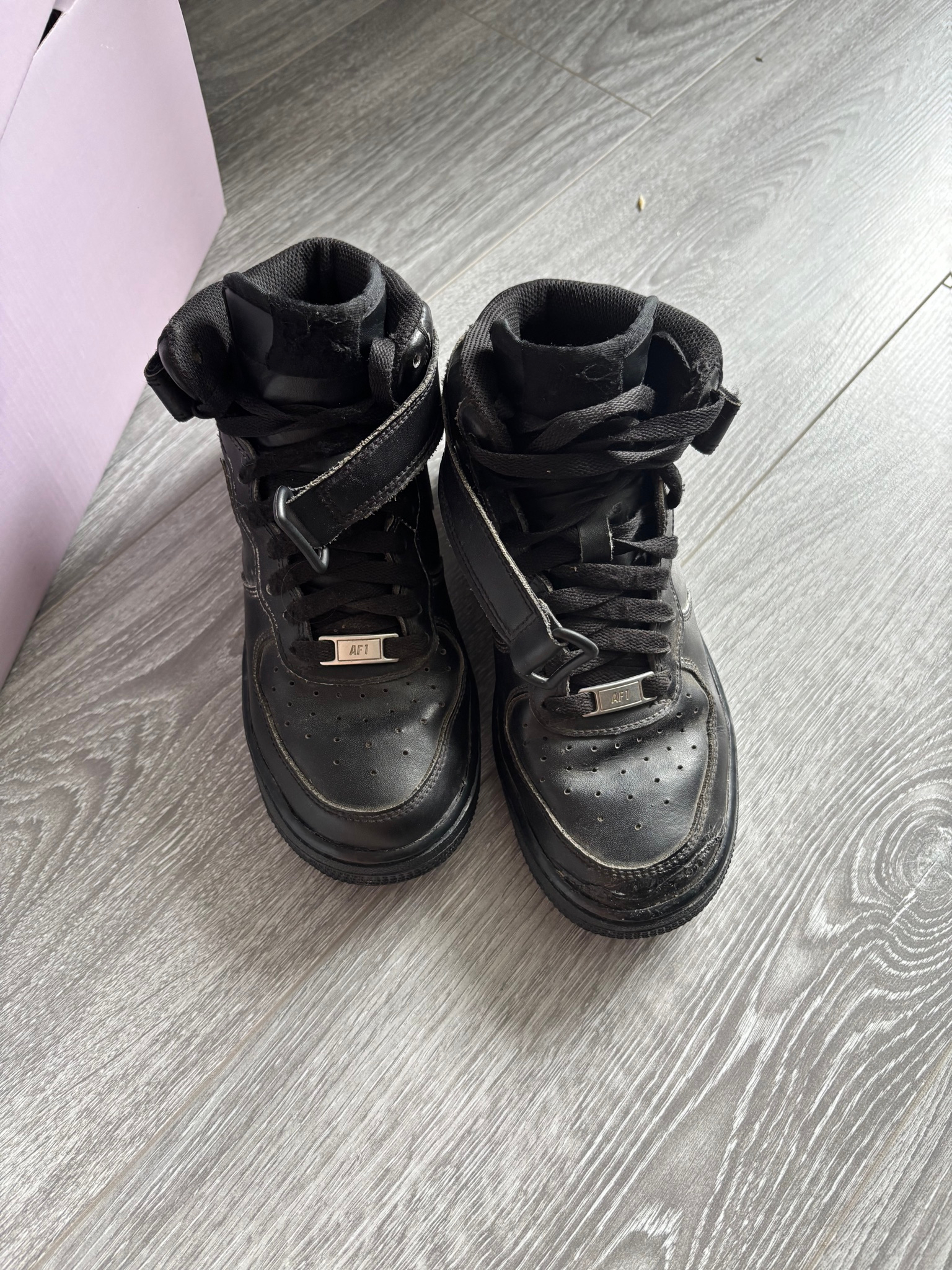 Nike Air Force 1 Mid Black, миниатюра 1
