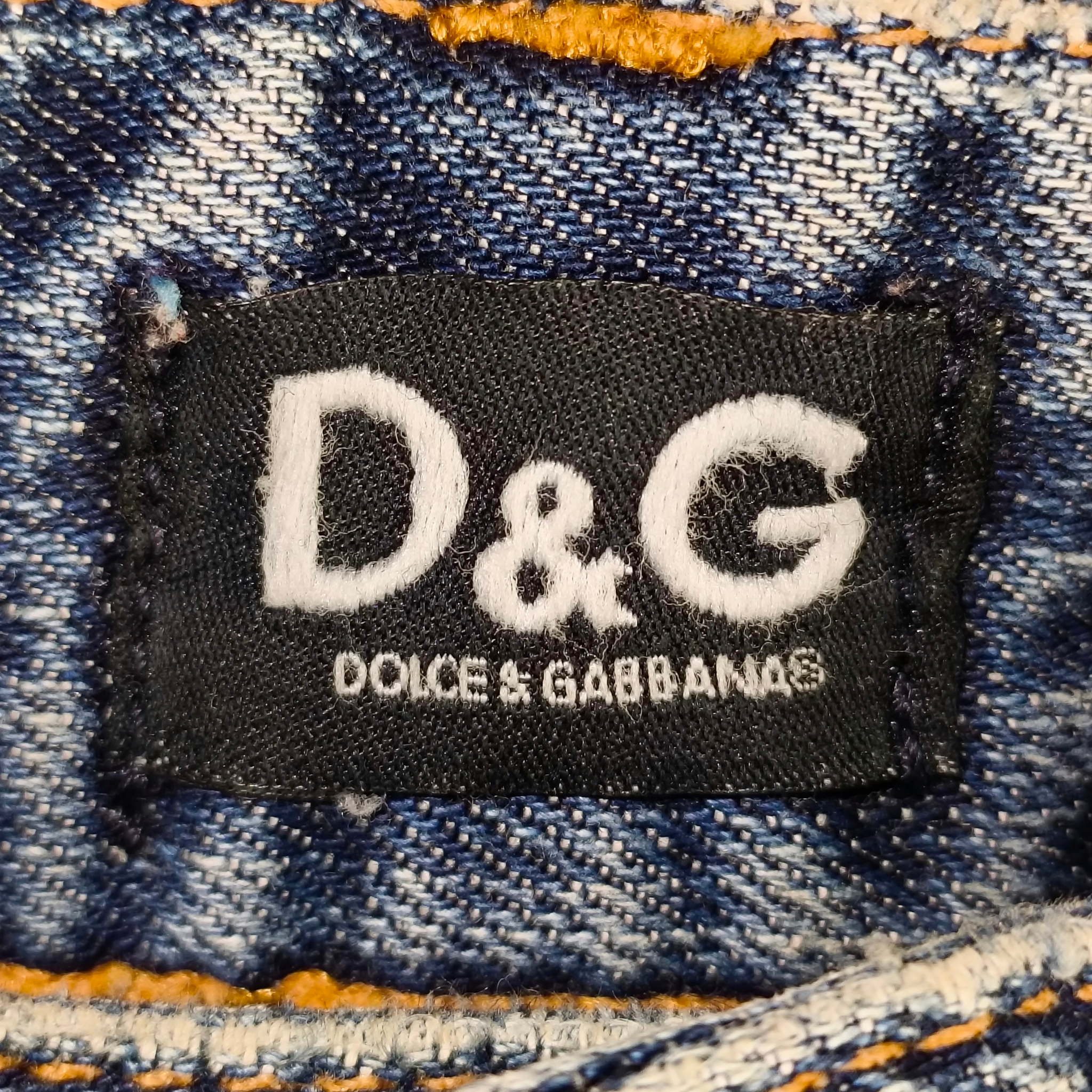 Dolce & Gabbana 2000s printed jeans, миниатюра 3