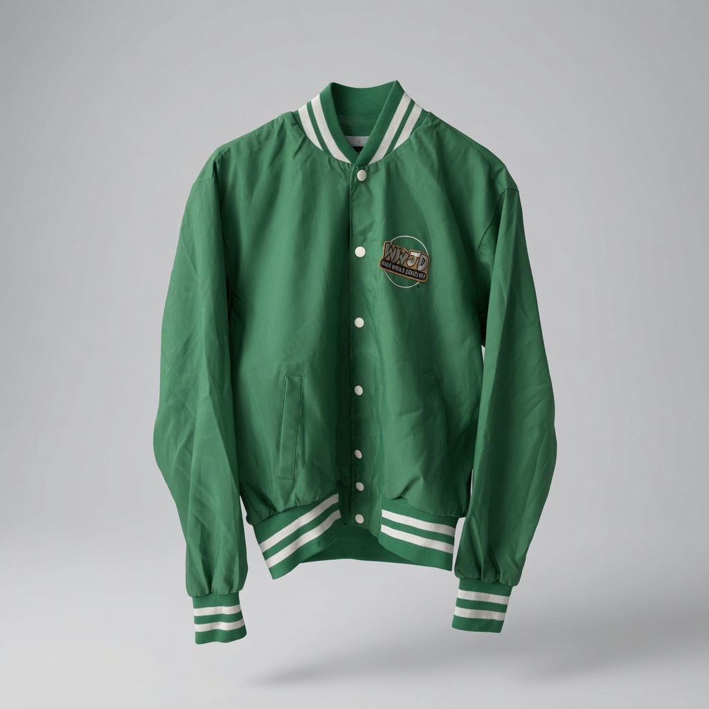 Swingsters WWJD bomber jacket (1980s vintage), миниатюра 1