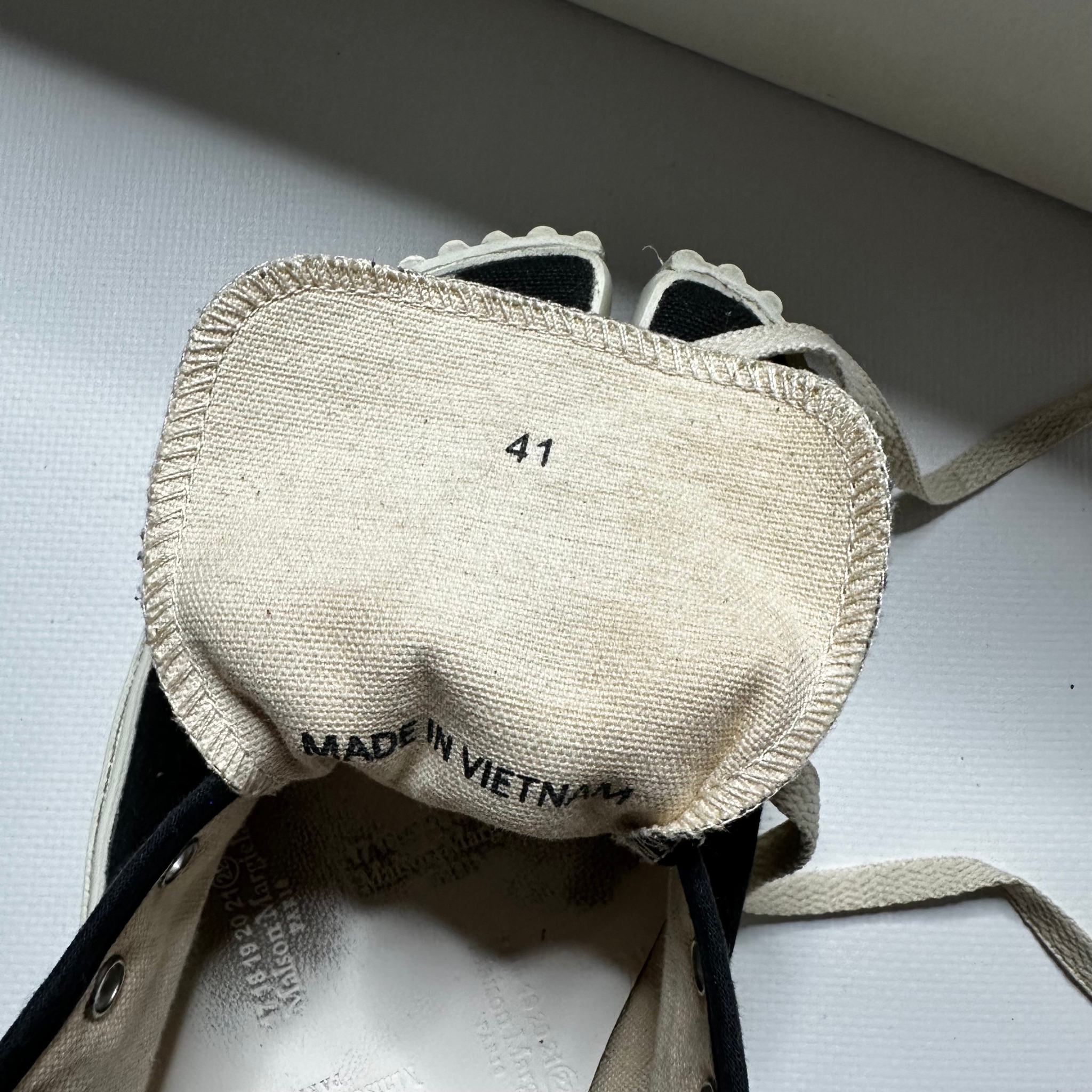 Maison Margiela FW24 Tabi sneakers 41IT, миниатюра 6