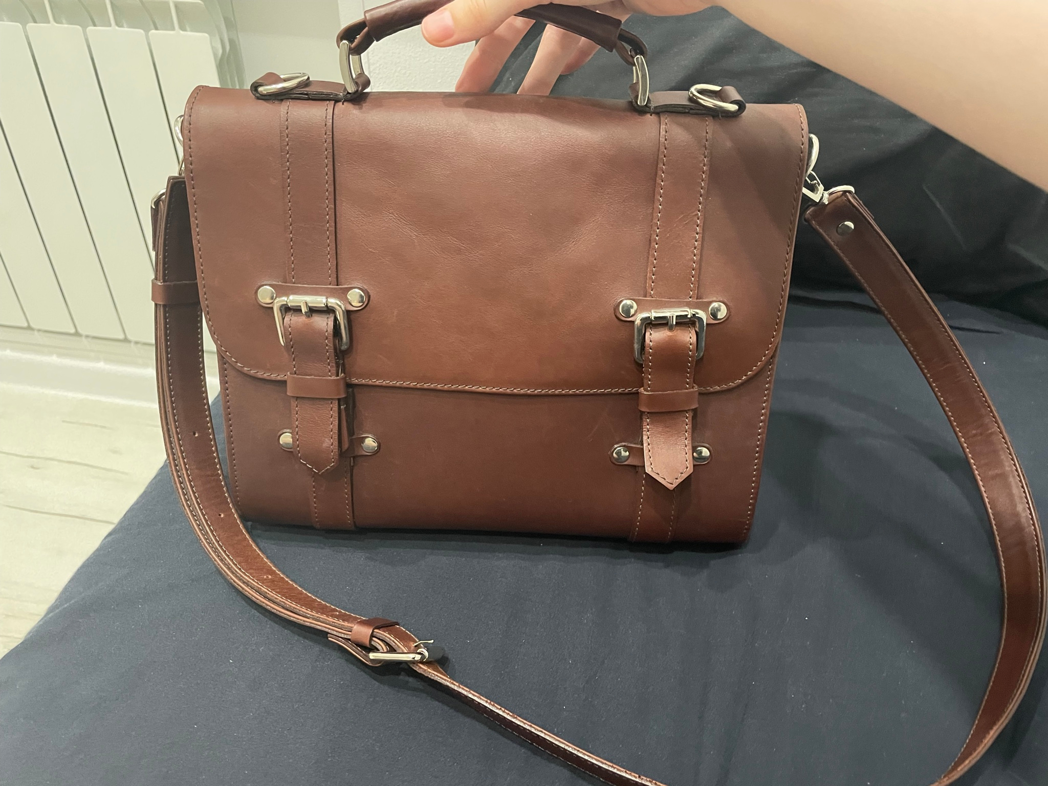Factura Bags Сумка-портфель кожаная, миниатюра 3