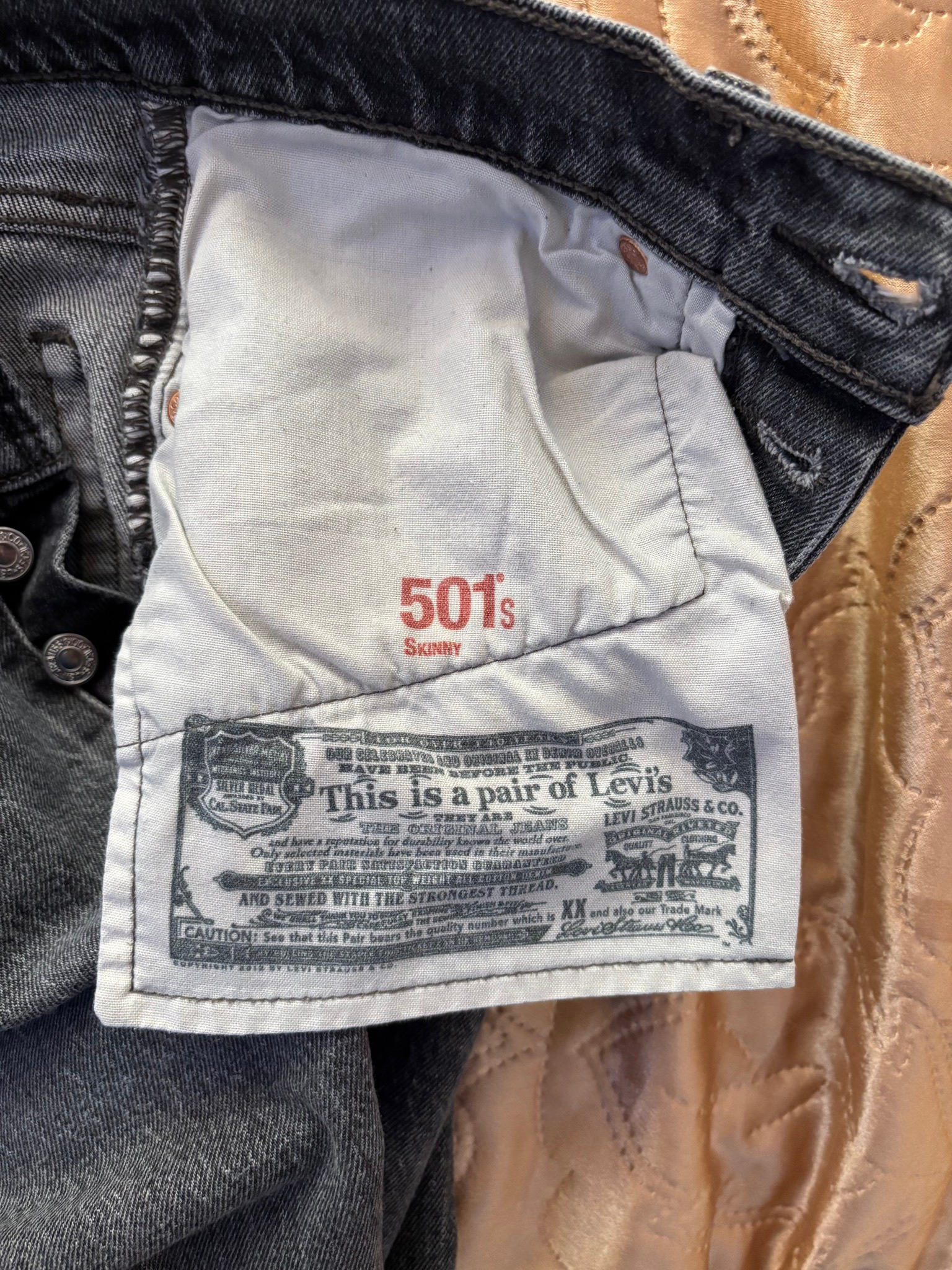 Levi’s 501 skinny, миниатюра 7