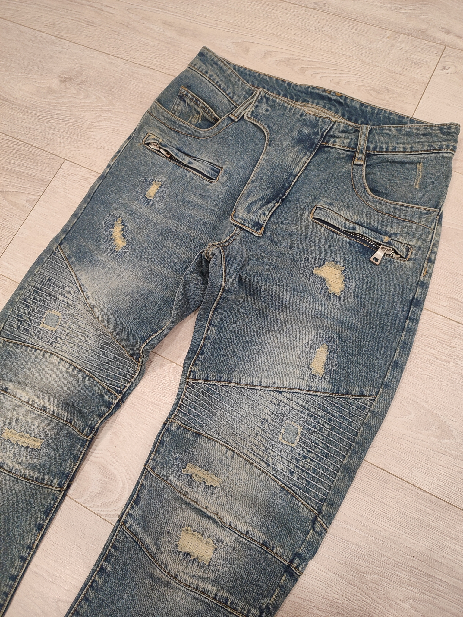 Balmain Biker Jeans Vintage, миниатюра 3