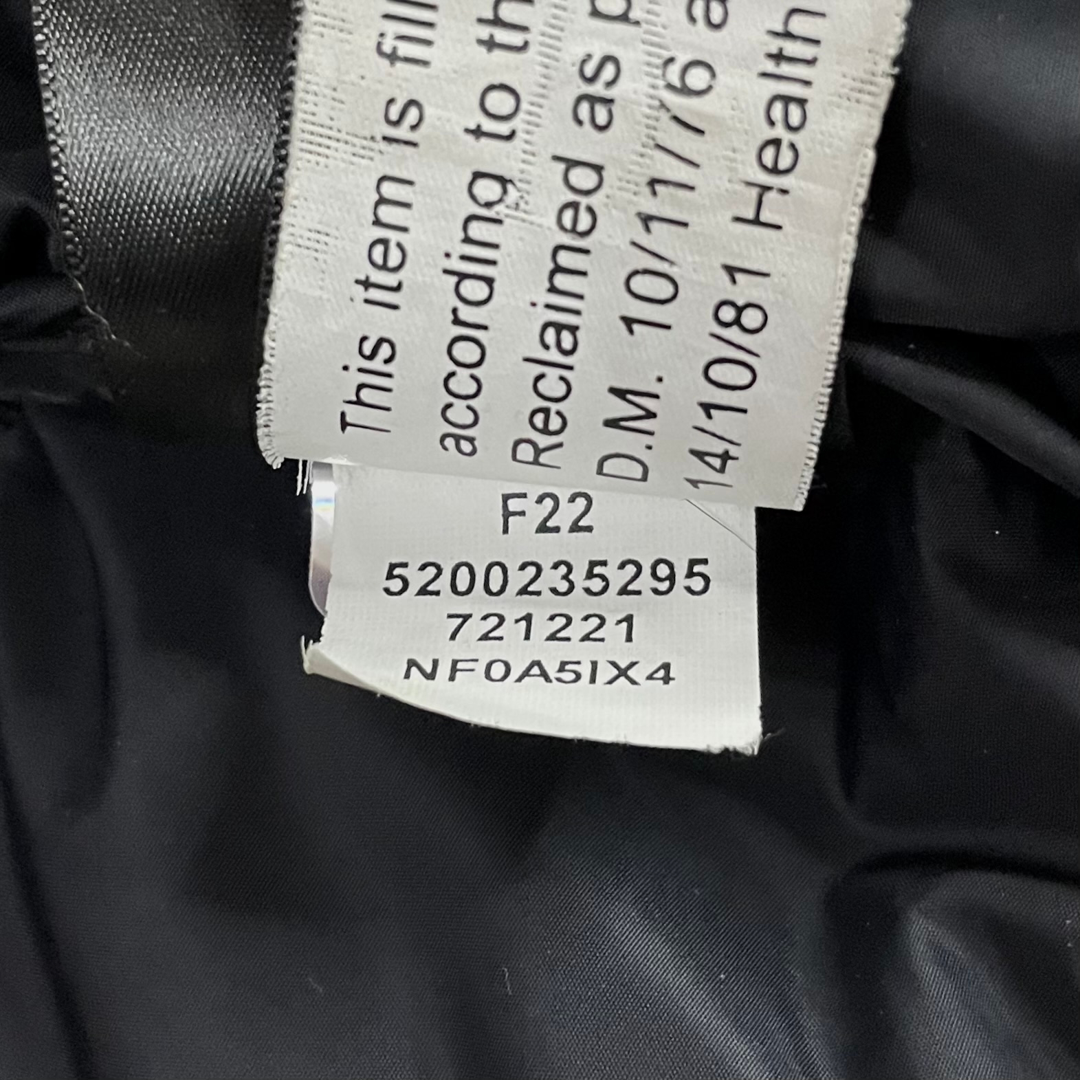 The North Face 1996 Retro Nupste 700 Fill Wasabi Ise, миниатюра 11