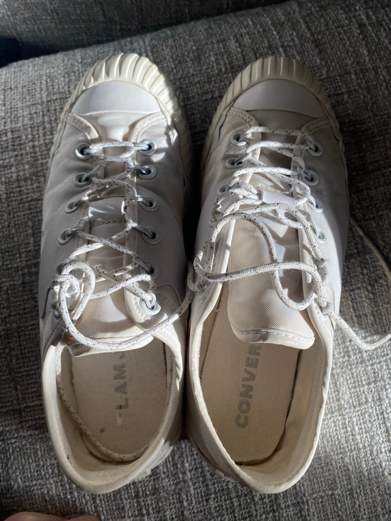 Converse x Slam Jam bosey low white reflective, миниатюра 3