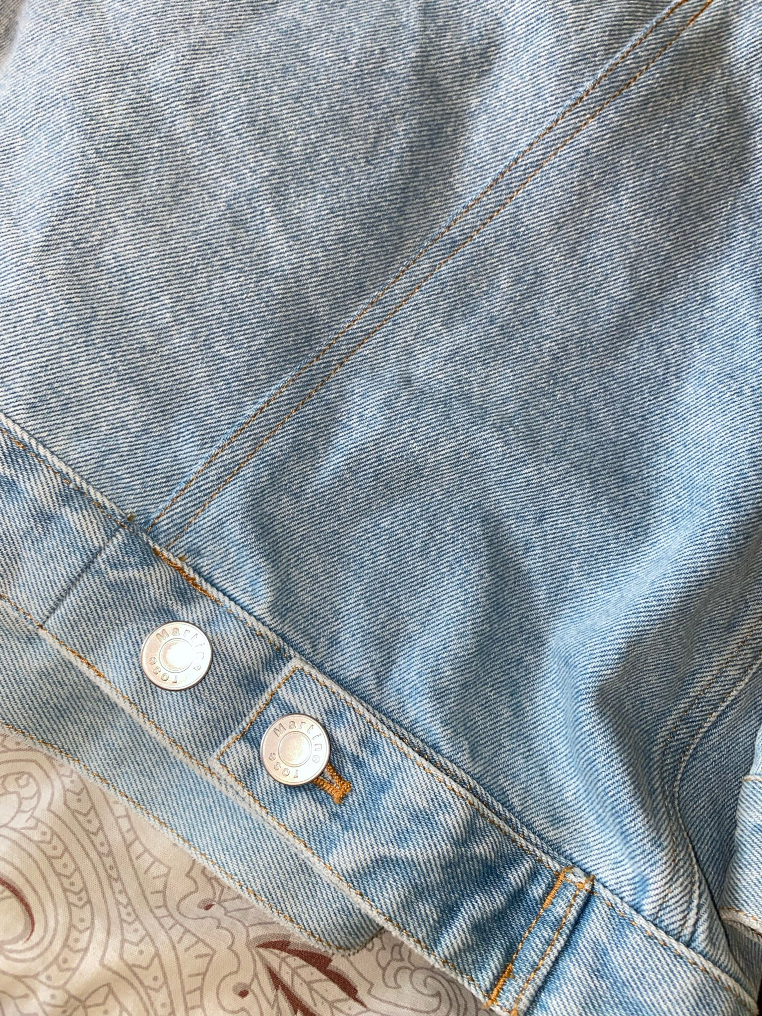 Martine Rose Oversized denim jacket, миниатюра 7