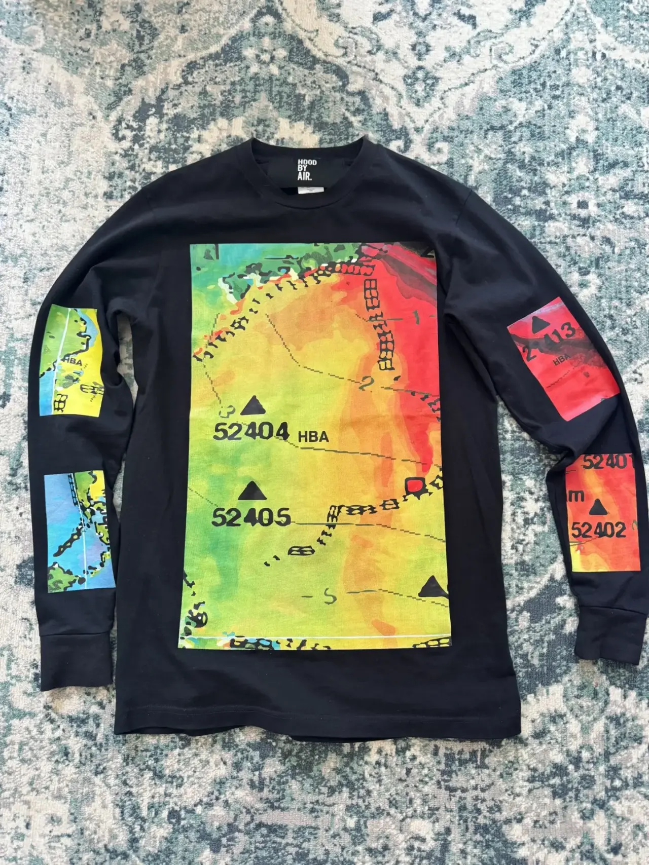 Hood by Air Thermal map, миниатюра 1