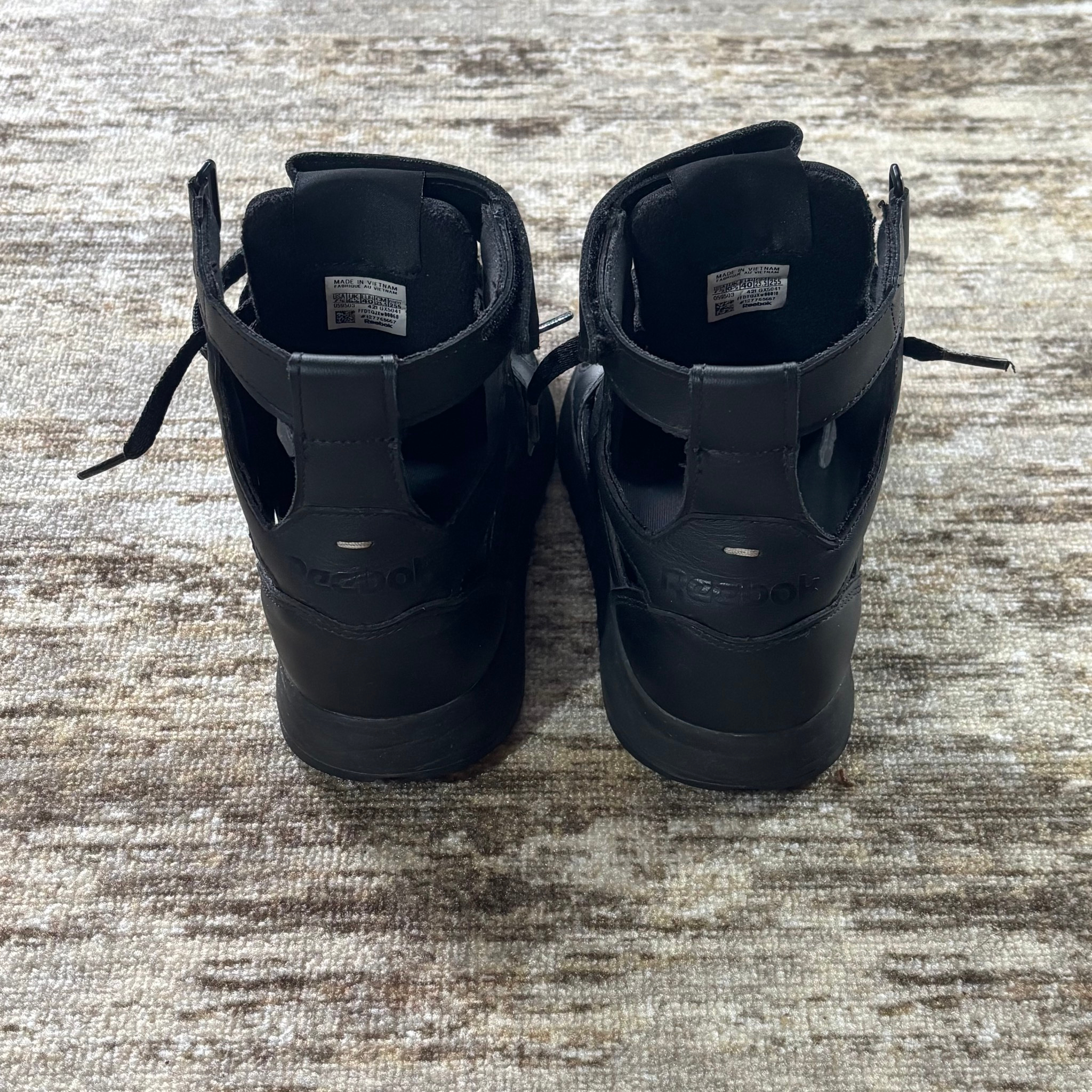 Maison Margiela x Reebok Tabi high black, миниатюра 2