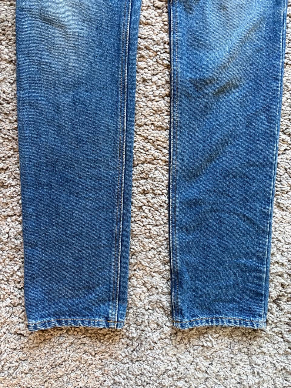 Givenchy Stone Washed Printed Logo Straight Jeans, миниатюра 4