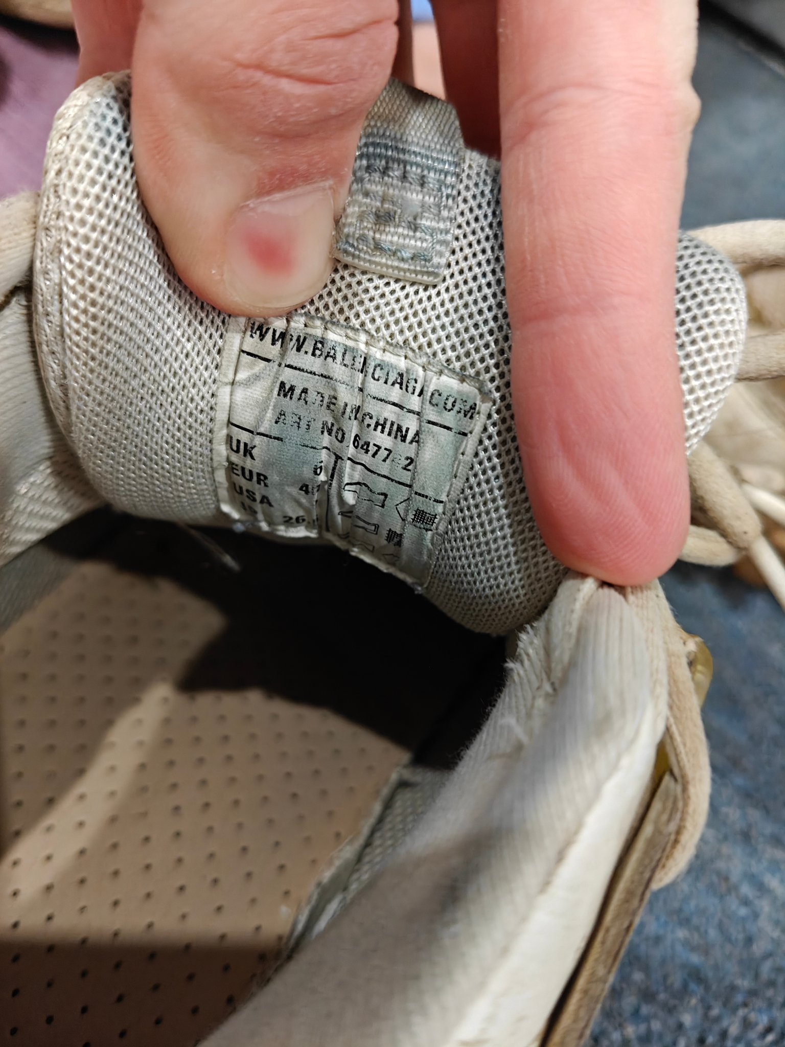 Balenciaga track 1 clear sole, миниатюра 6