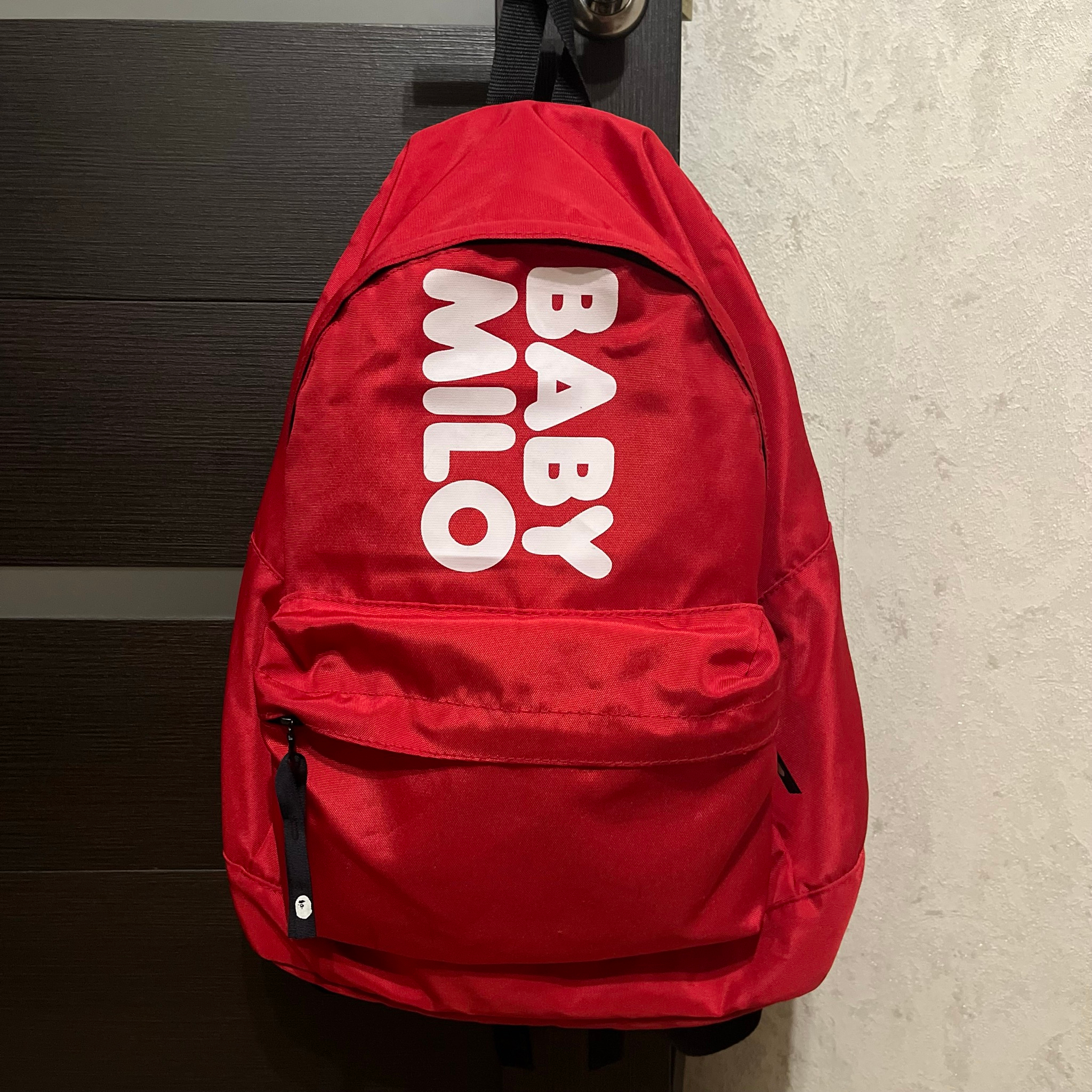 BAPE Baby Milo Script Backpack, миниатюра 1