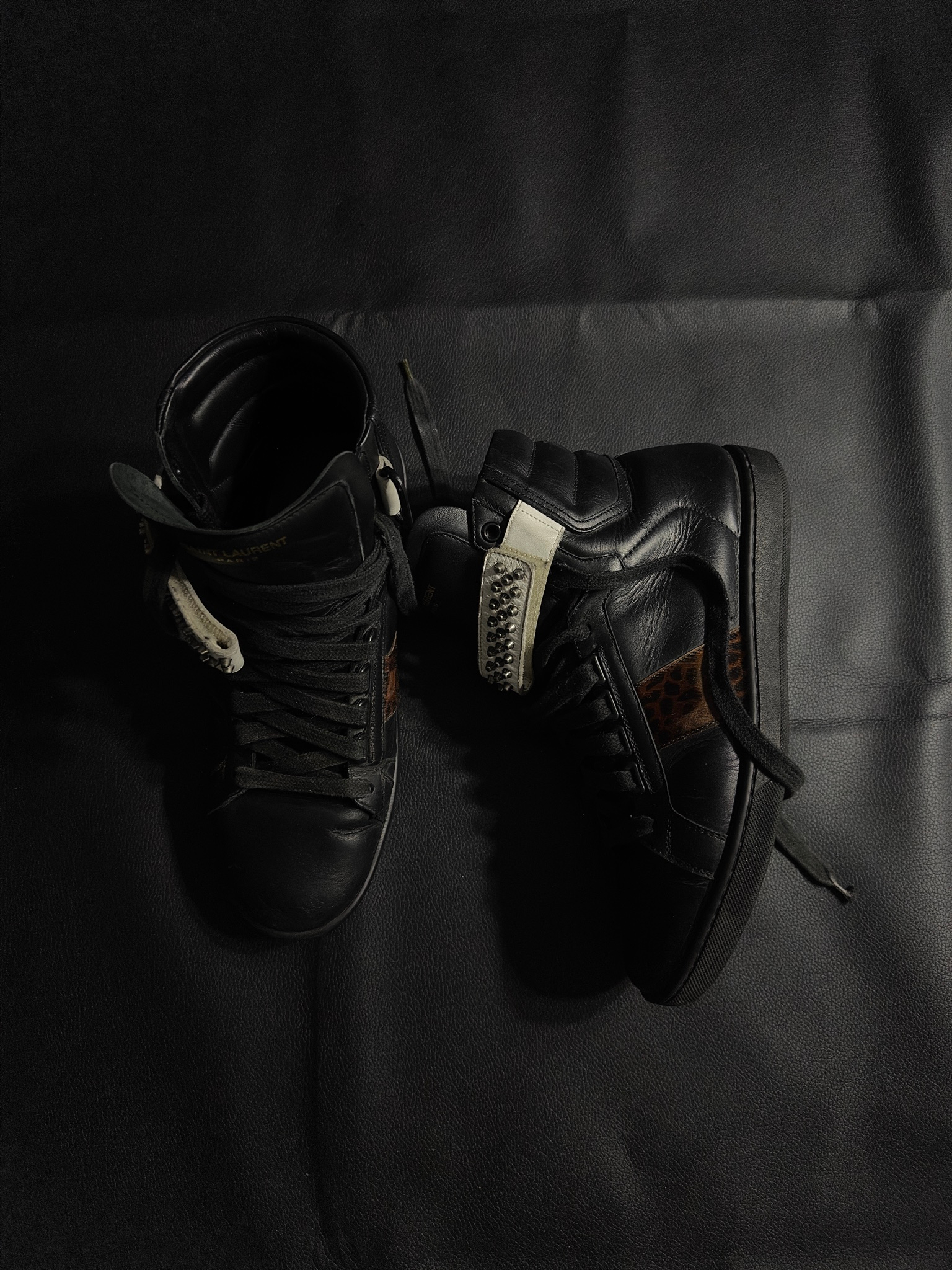 Saint laurent  Кеды Saint laurent by Hedi slimane, миниатюра 1