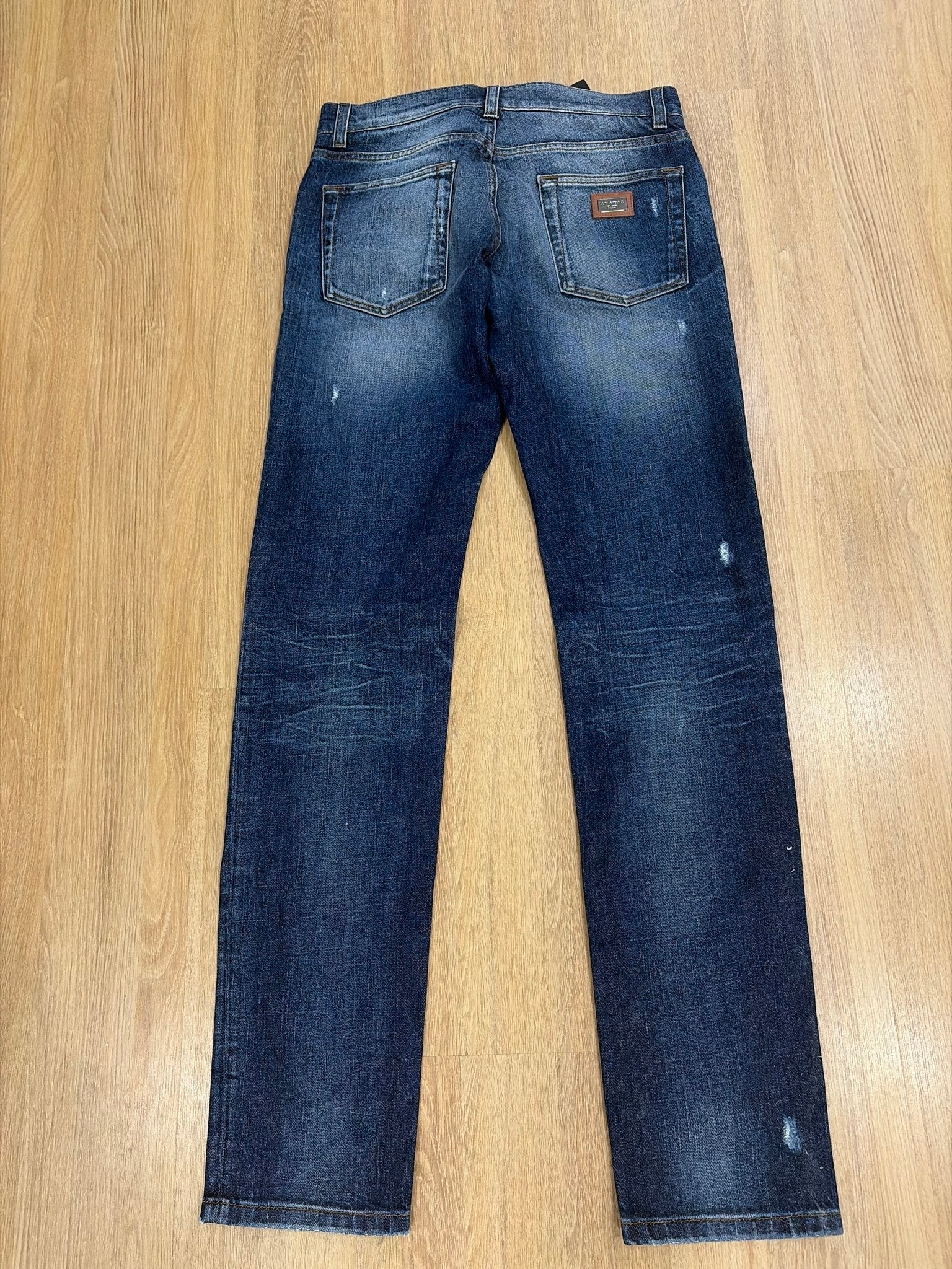 Dolce & Gabbana G6XOLD G8U47 Distressed Denim Jeans, миниатюра 2