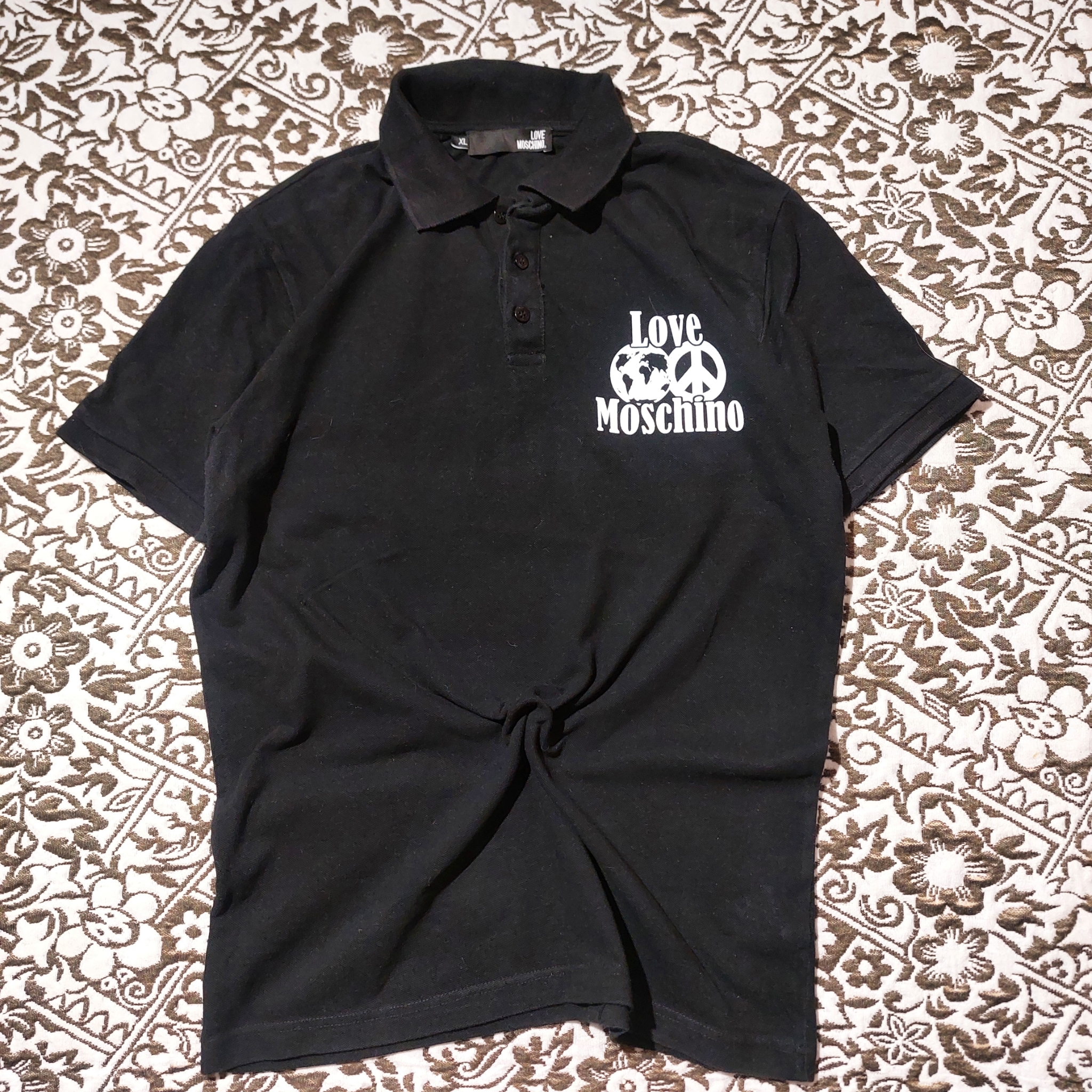 Love Moschino peace polo, миниатюра 1