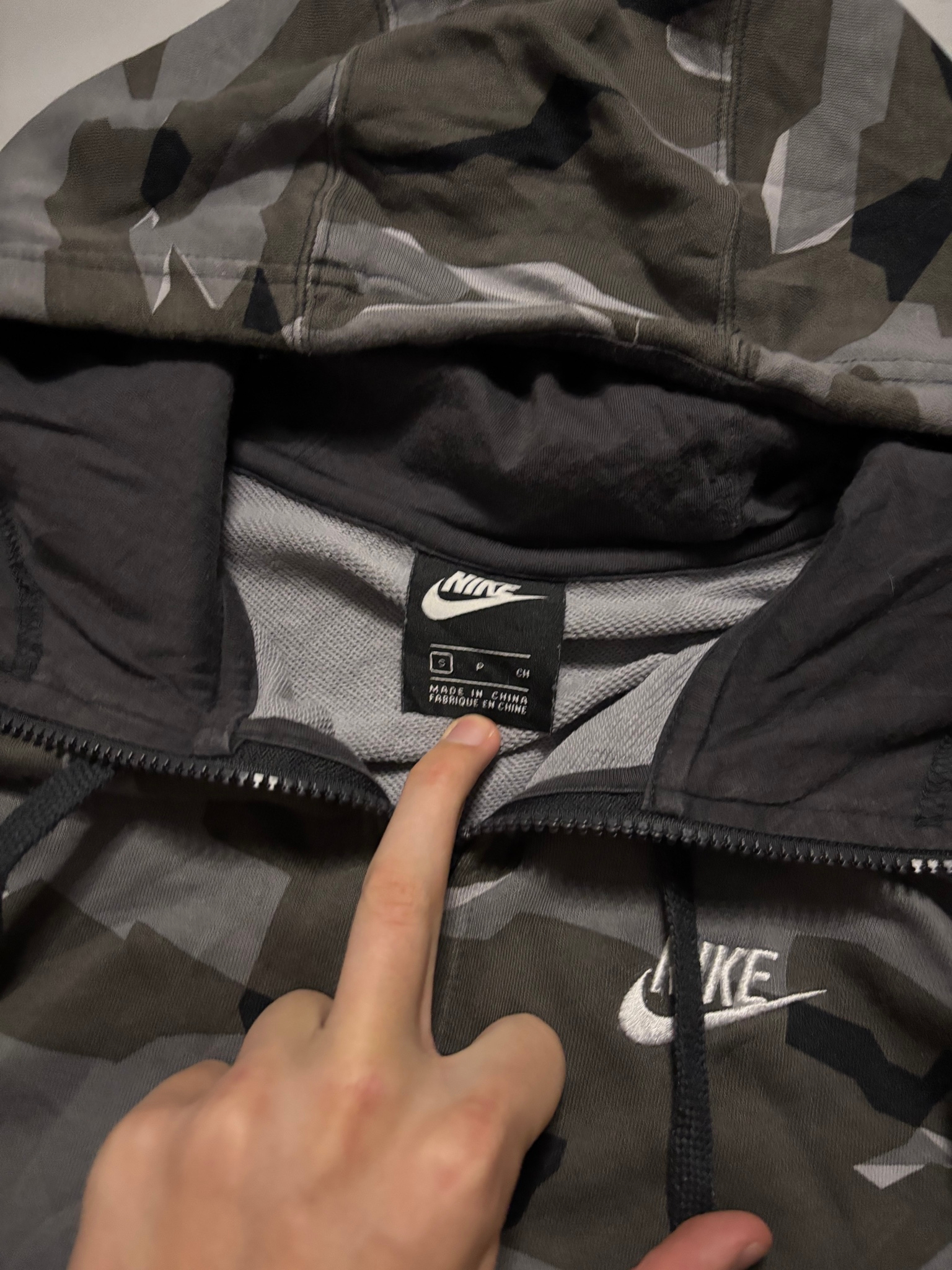 Nike Зипка Nike камуфлж, миниатюра 2