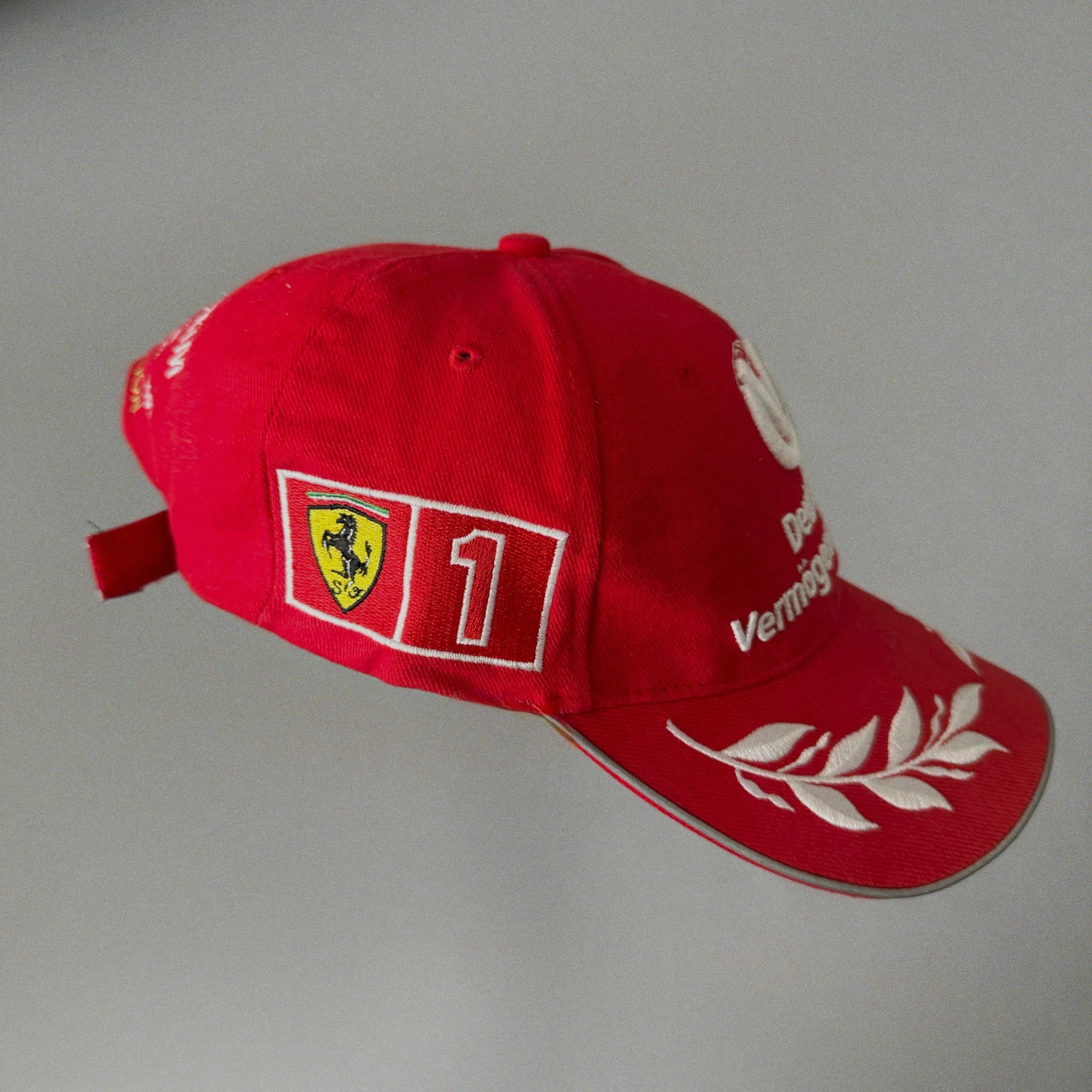Michael Schumacher x Ferrari x Formula 1 2000s Vintage Official Cap, миниатюра 2
