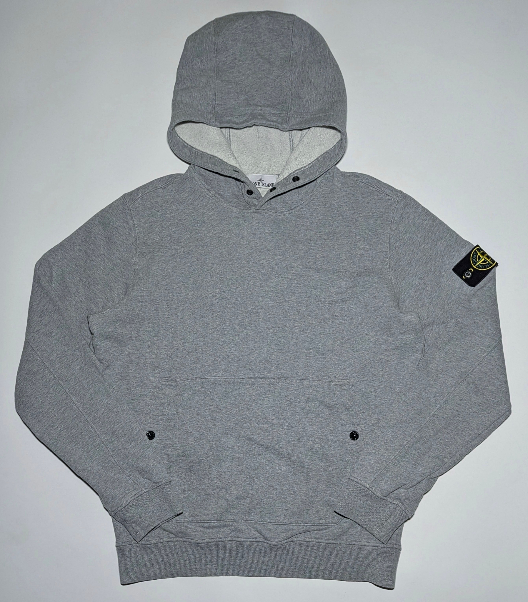 Stone Island Logo Patch Hoodie, миниатюра 2