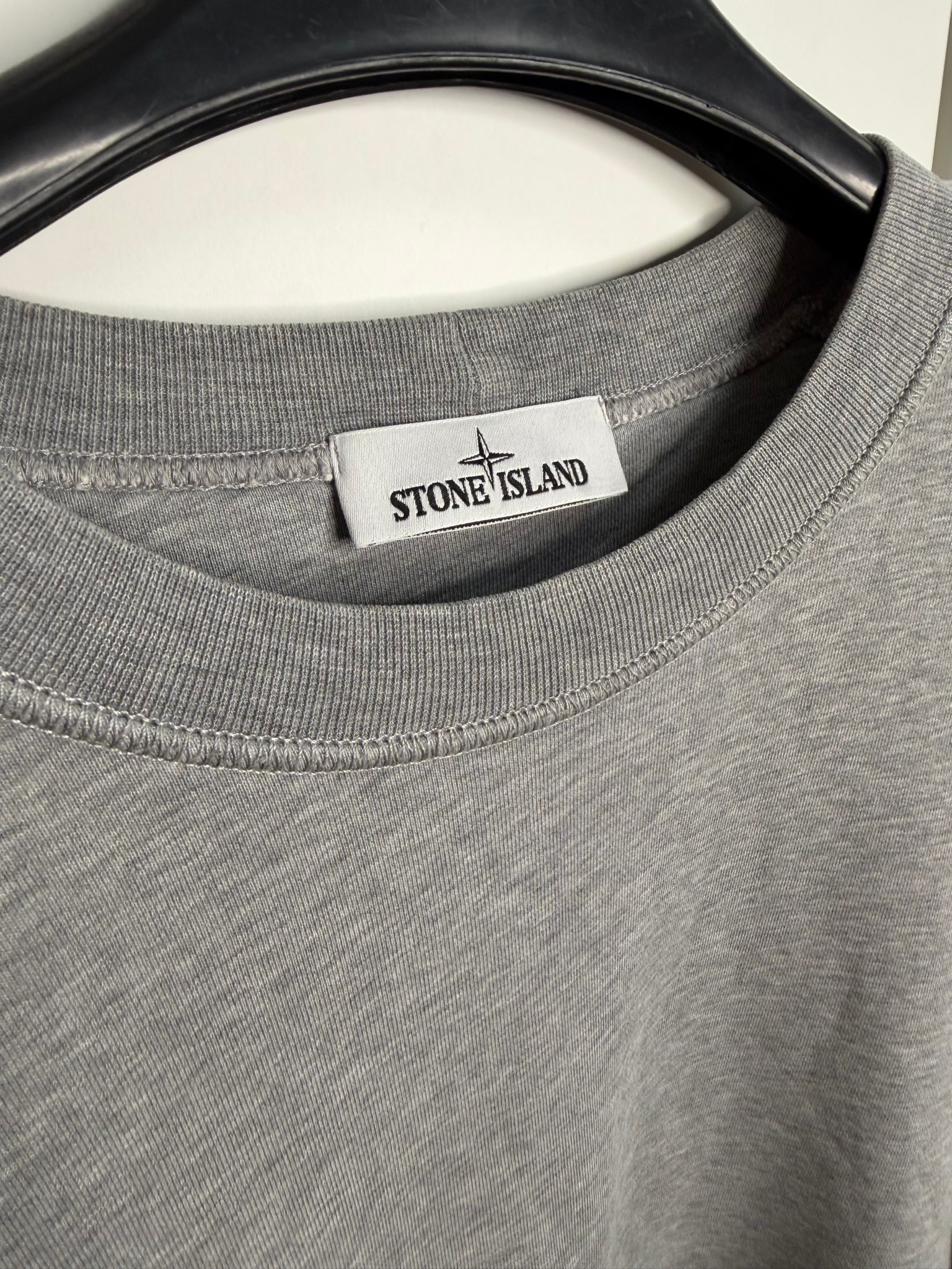 Stone Island Grey Sweater SS22, миниатюра 3