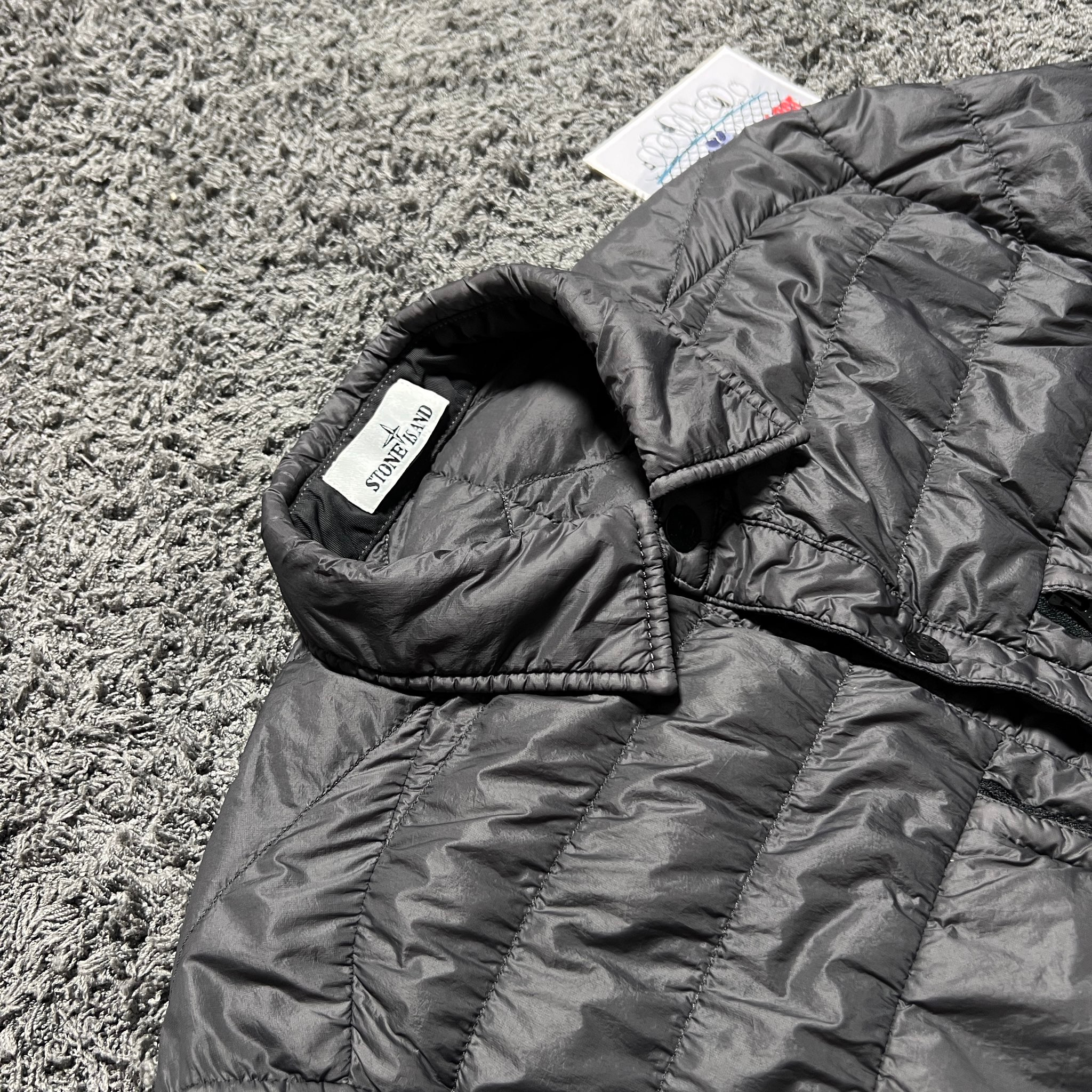 Stone Island GARMENT DYED MICRO YARN DOWN JACKET, миниатюра 5