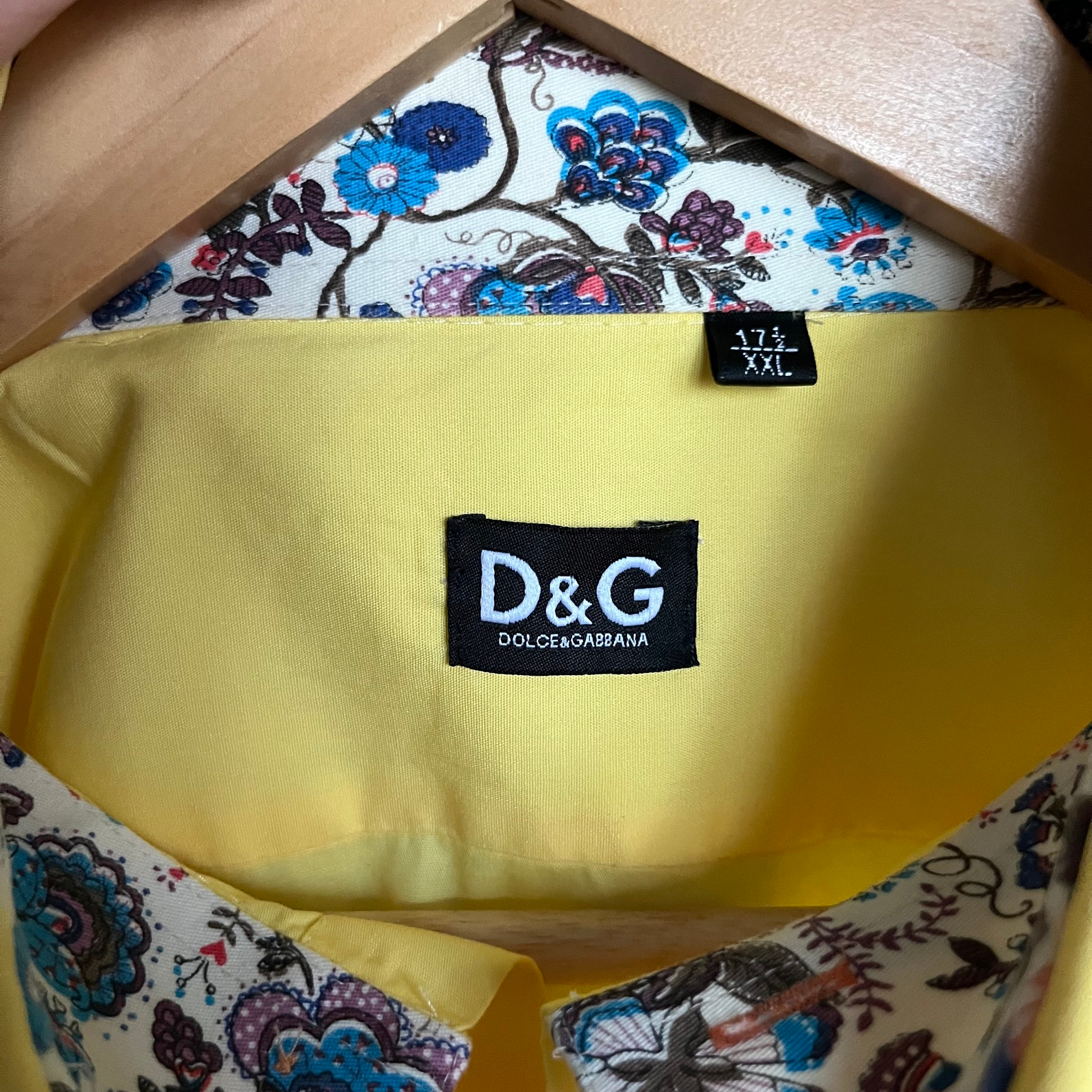 Dolce & Gabbana D&G shirts 90s vintage, миниатюра 3