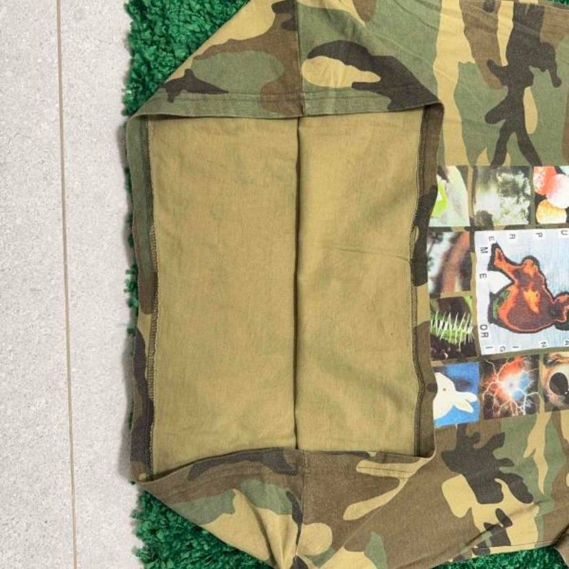Supreme SS19 Original Sin Tee Woodland Camo, миниатюра 6
