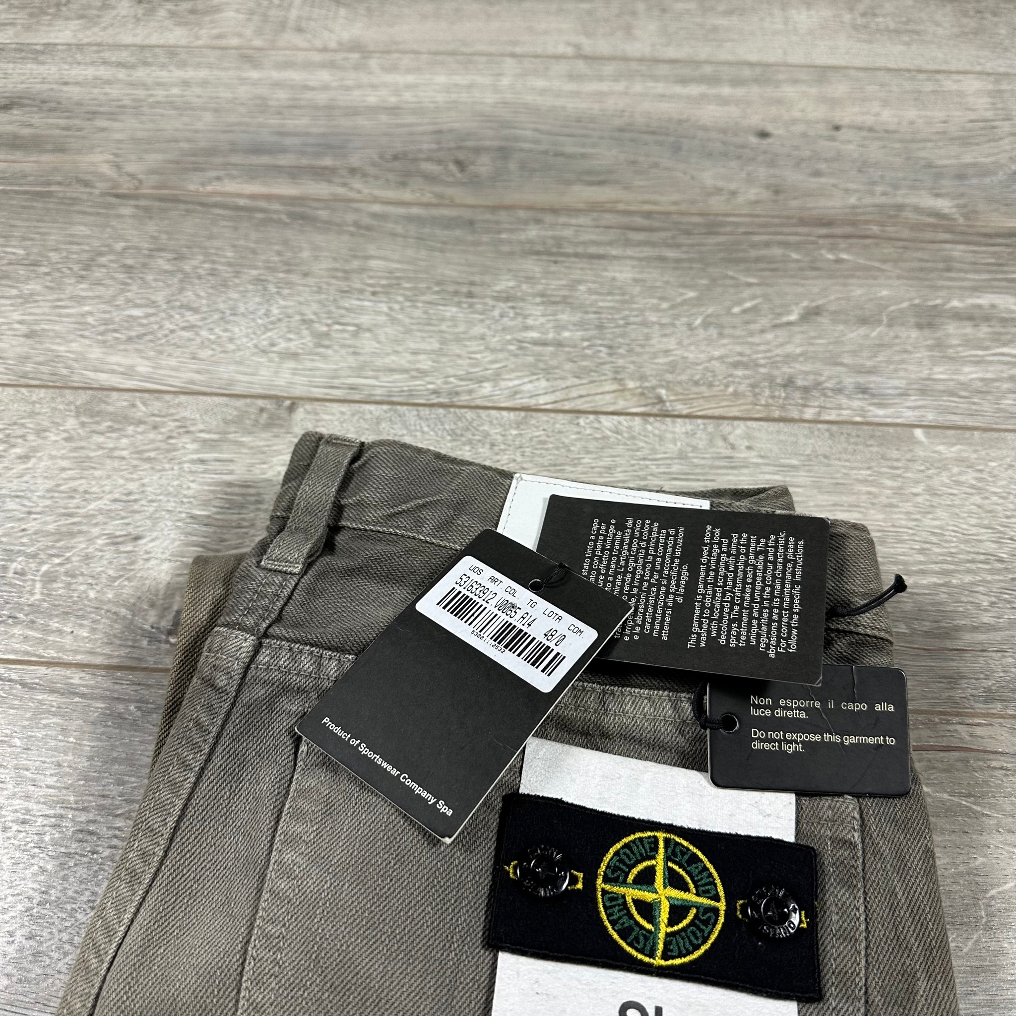 Stone Island Slim Junior Jeans, миниатюра 8