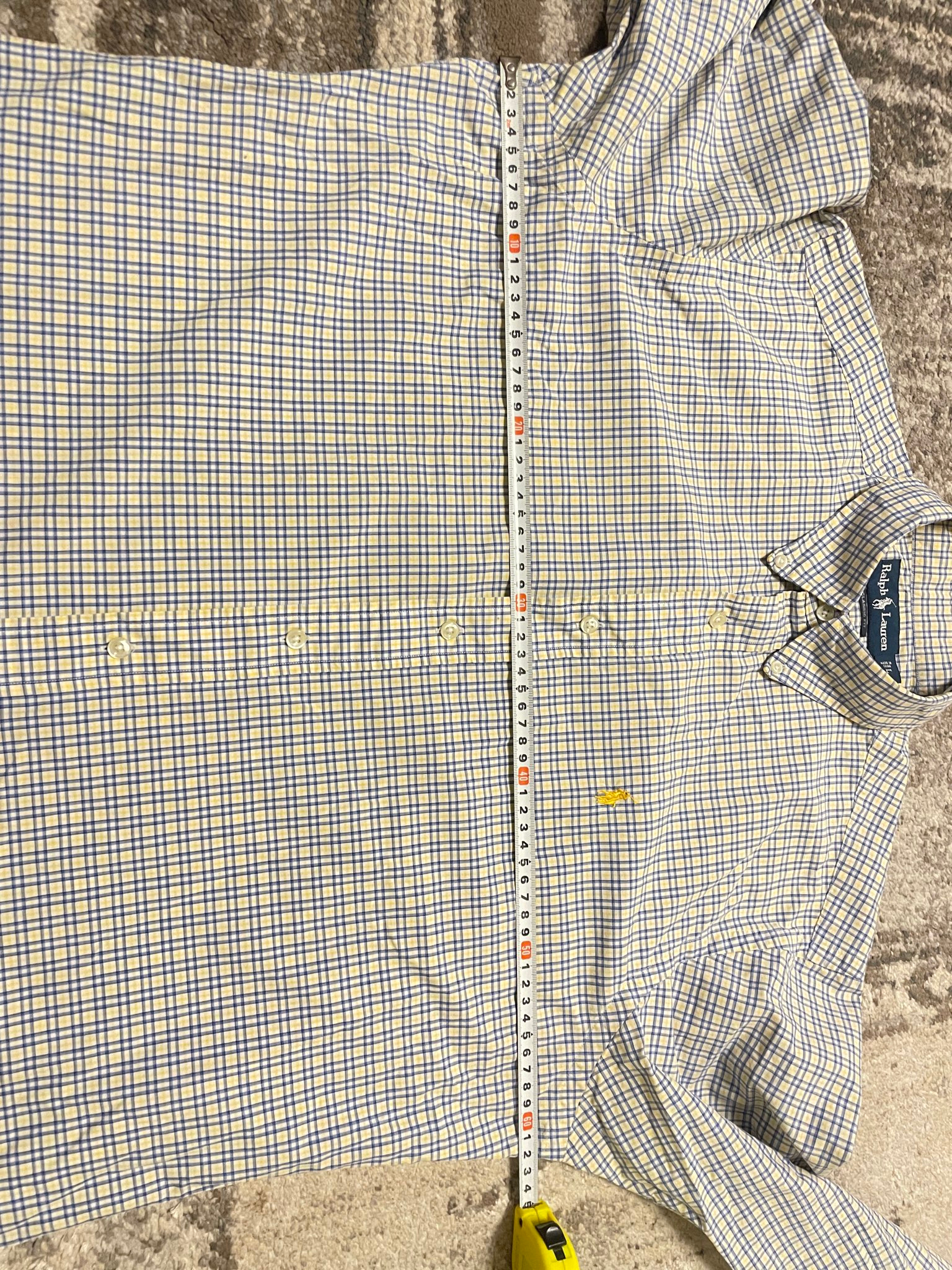 Polo Ralph Lauren Classic Fit Tattersall Oxford Shirt, миниатюра 5