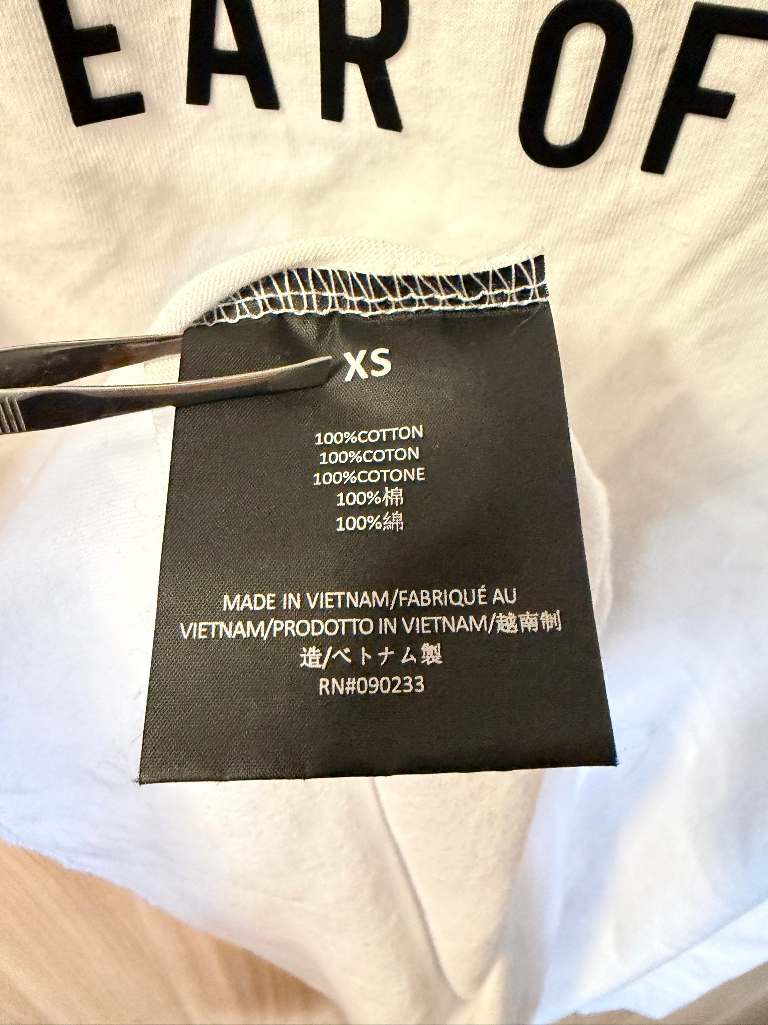 Fear of God Essentials Футболка, миниатюра 4
