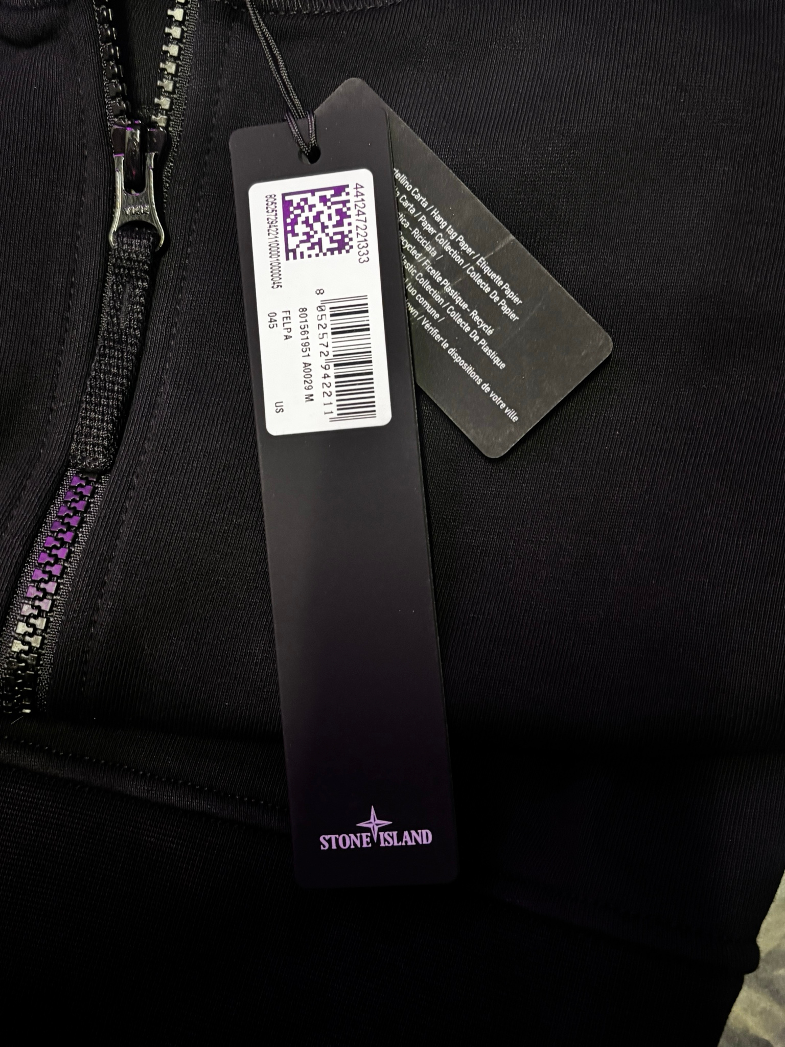 Stone Island 1/4 Zip, миниатюра 5