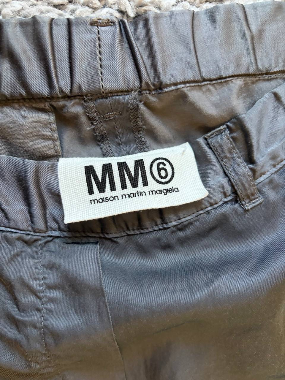 MM6 Maison Margiela Archive Metallic Wided Pants, миниатюра 7